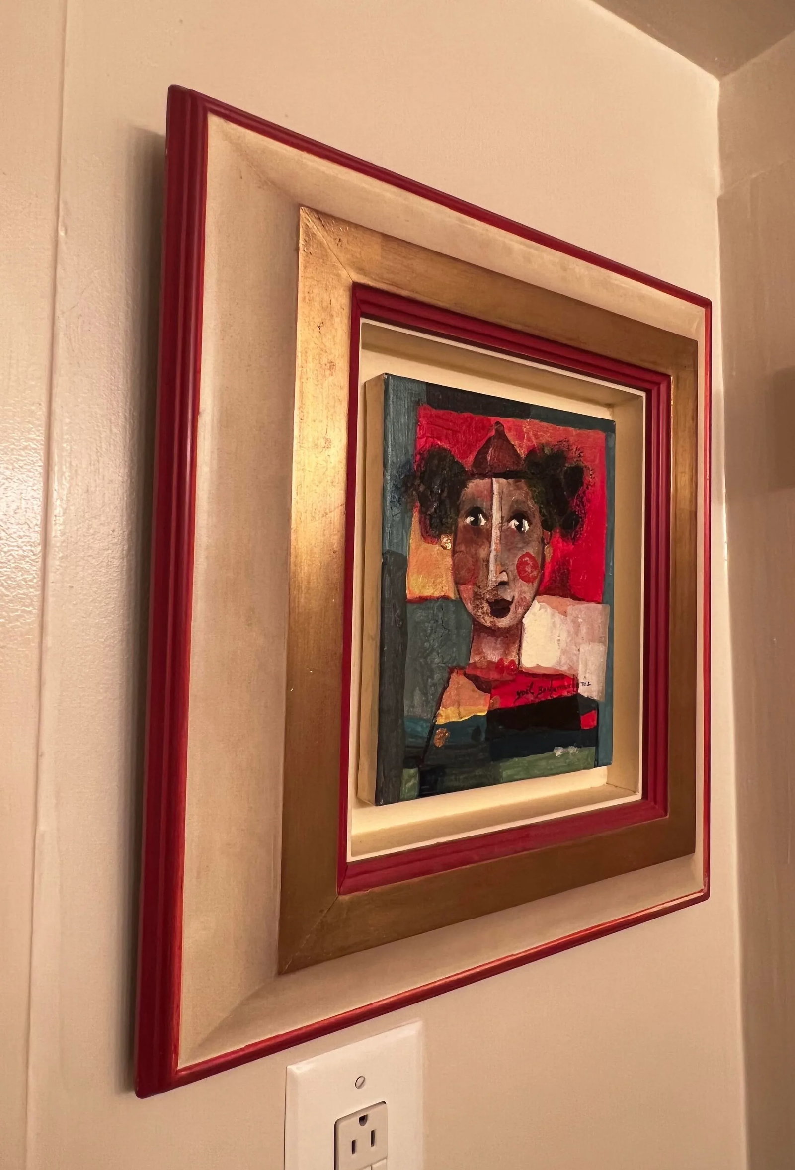 Yoel Bennarouche Original Painting 'Le Regard De L'enfant' (The Gaze of a Child) - 5
