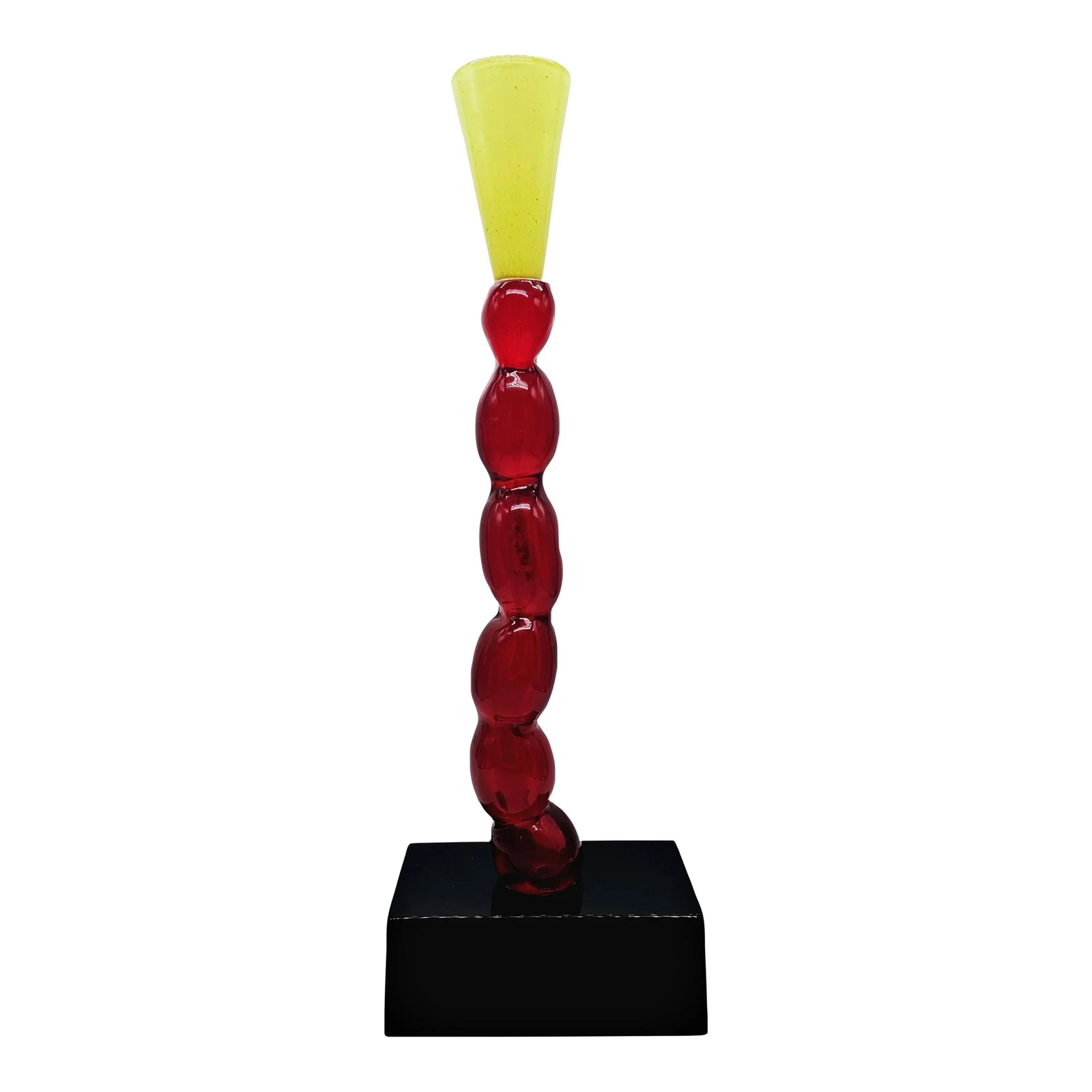 1980s Peter Shire for Vistosi Limited Edition Murano Glass Sculpture (1 of 7)