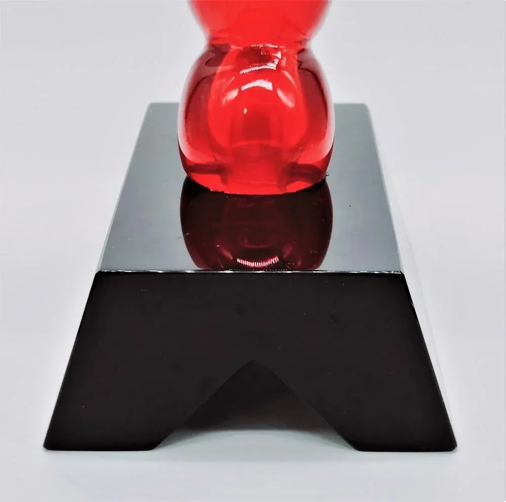 1980s Peter Shire for Vistosi Limited Edition Murano Glass Sculpture - 3