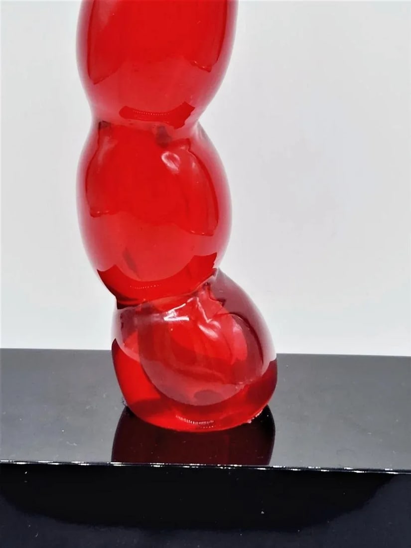 1980s Peter Shire for Vistosi Limited Edition Murano Glass Sculpture - 6