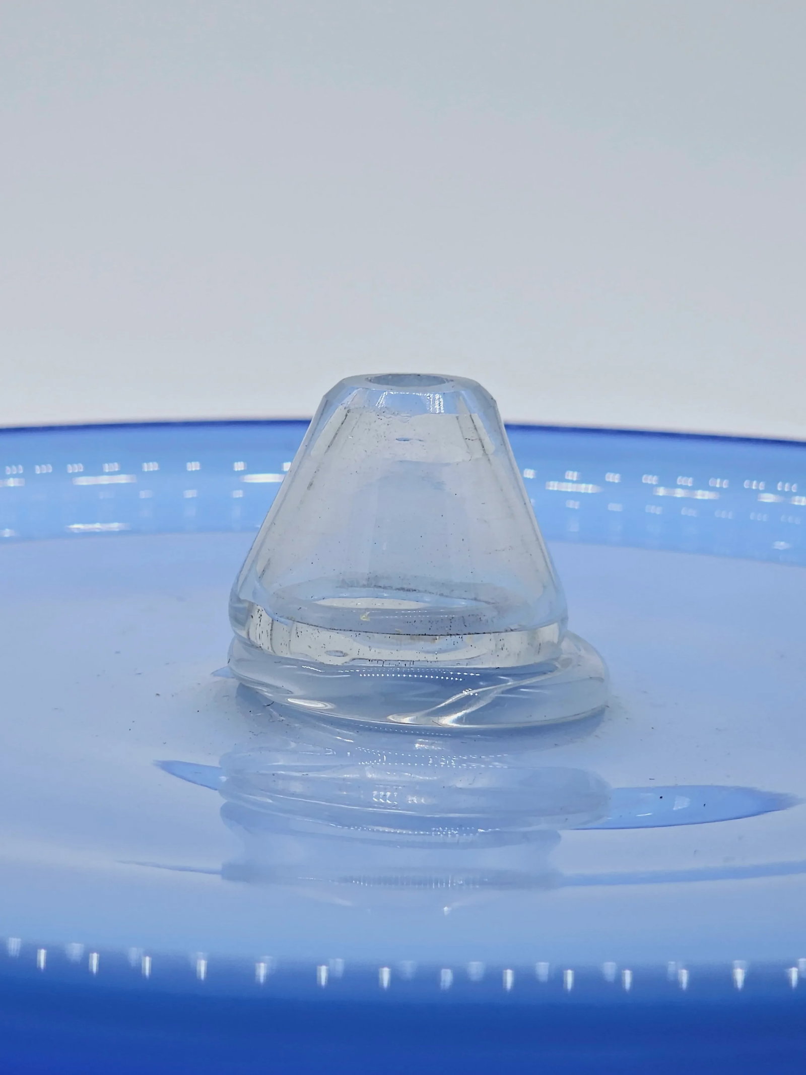 Vintage Venini Murano Glass Footed Saucer - 10