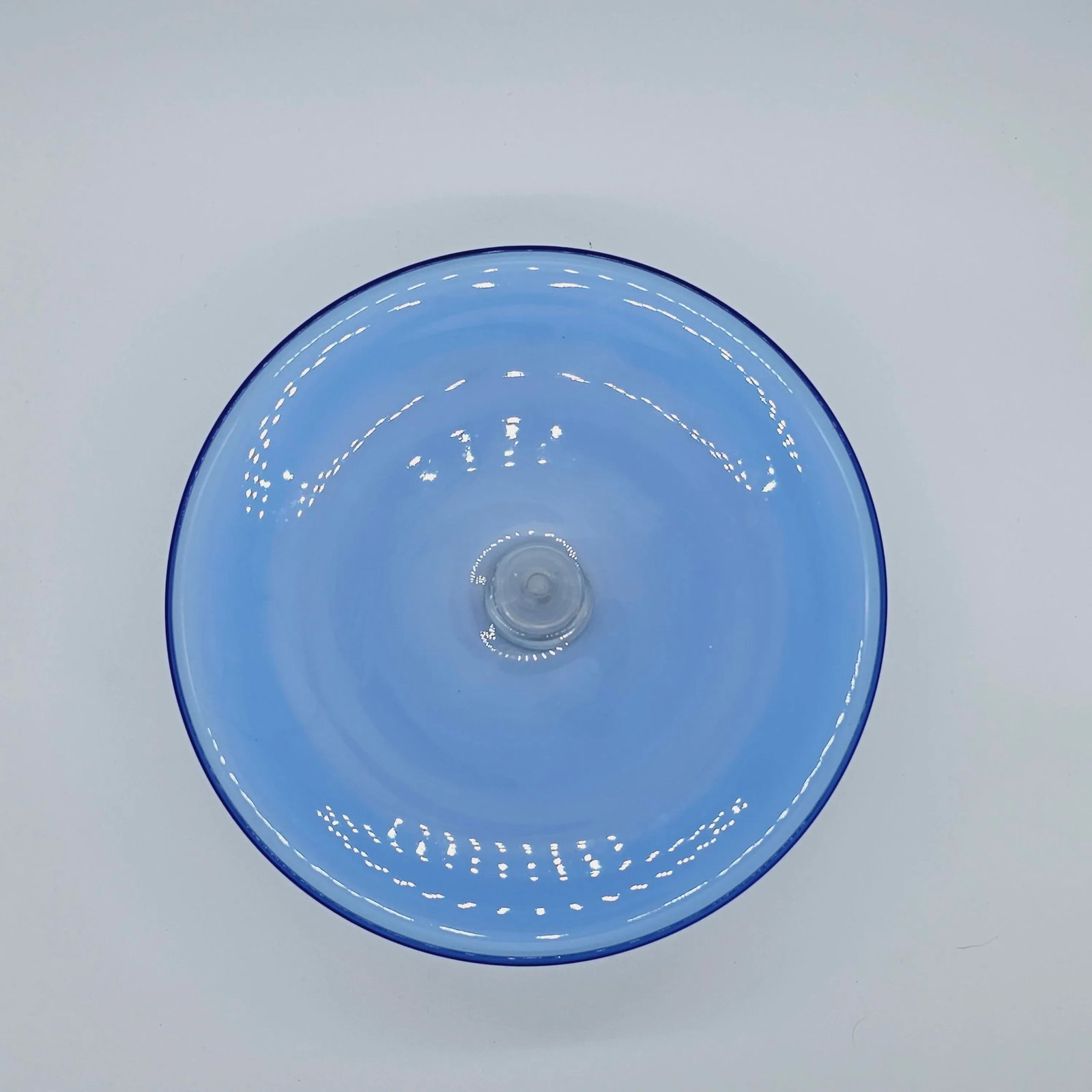 Vintage Venini Murano Glass Footed Saucer - 6