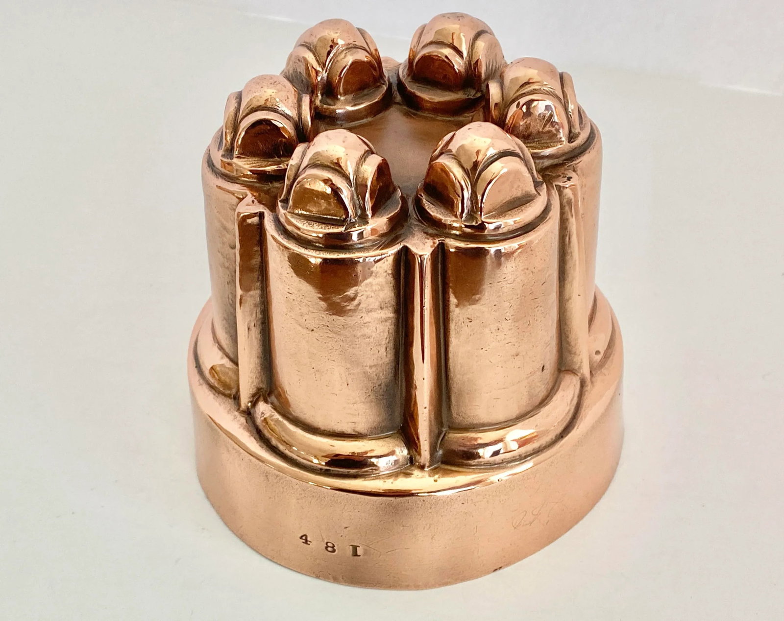 Late 19th Century Antique English Copper Mold Made by Benham & Froud for Harrod's of London #481 - 7
