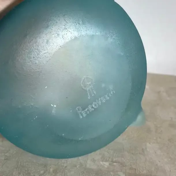 Hand Blown Art Glass Bowl by Andriy Petrovskyi, Late 20th Century - 4