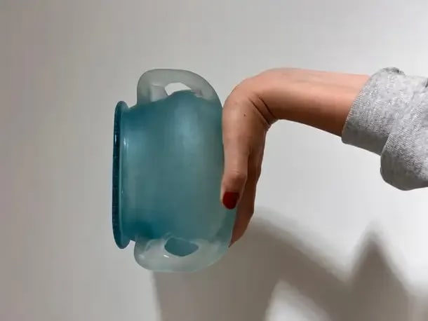 Hand Blown Art Glass Bowl by Andriy Petrovskyi, Late 20th Century - 8