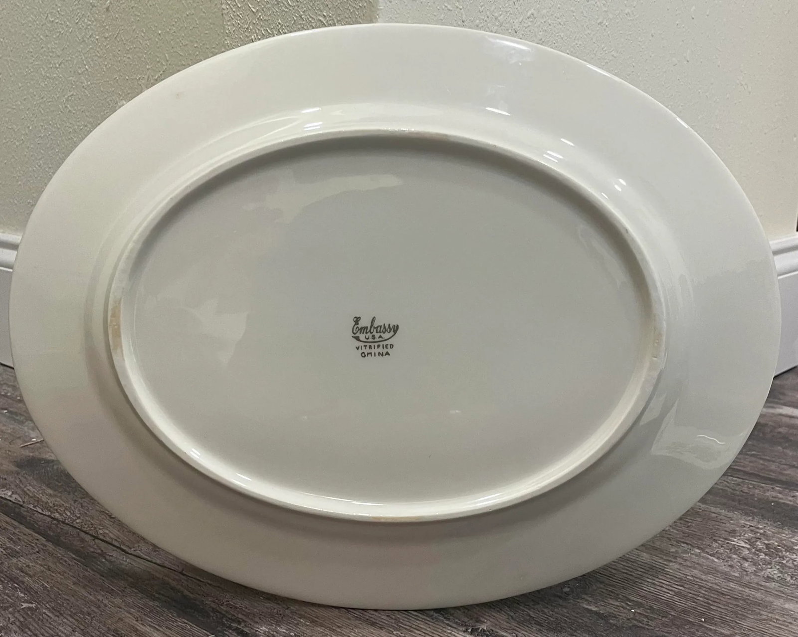 1970s Large Turkey Serving Platter Styled After Homer Laughlin - 3