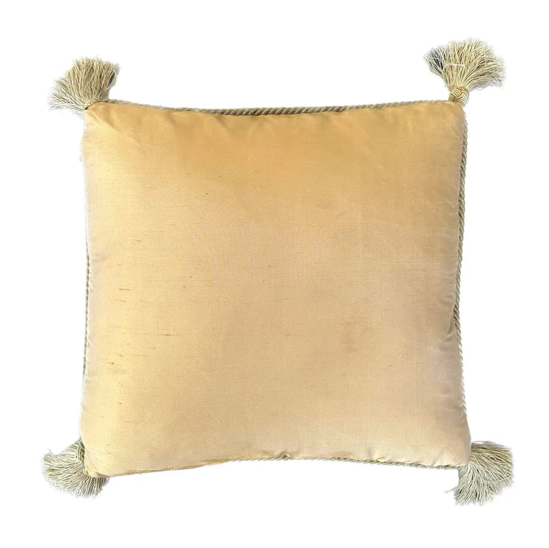 Black Red and Gold Aubusson Decor Pillow - 3