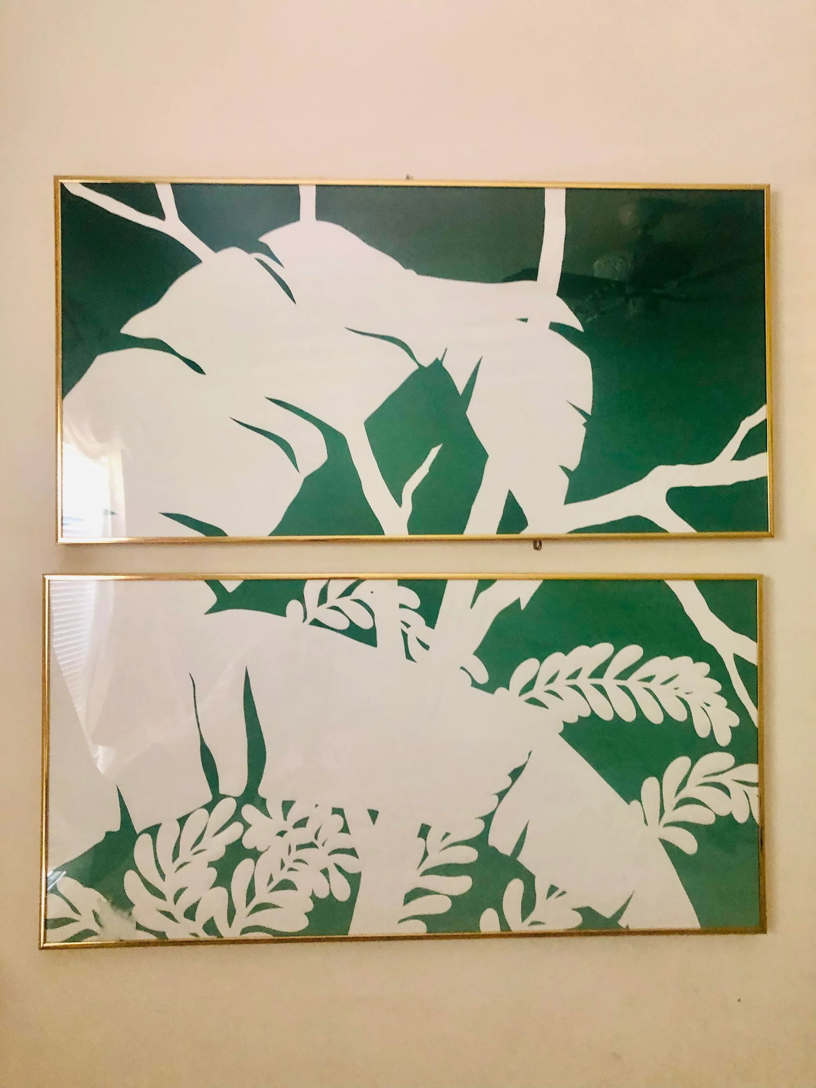 Warren Woodward Signed Serigraph "Paradaise"- Framed Set of Four - 8