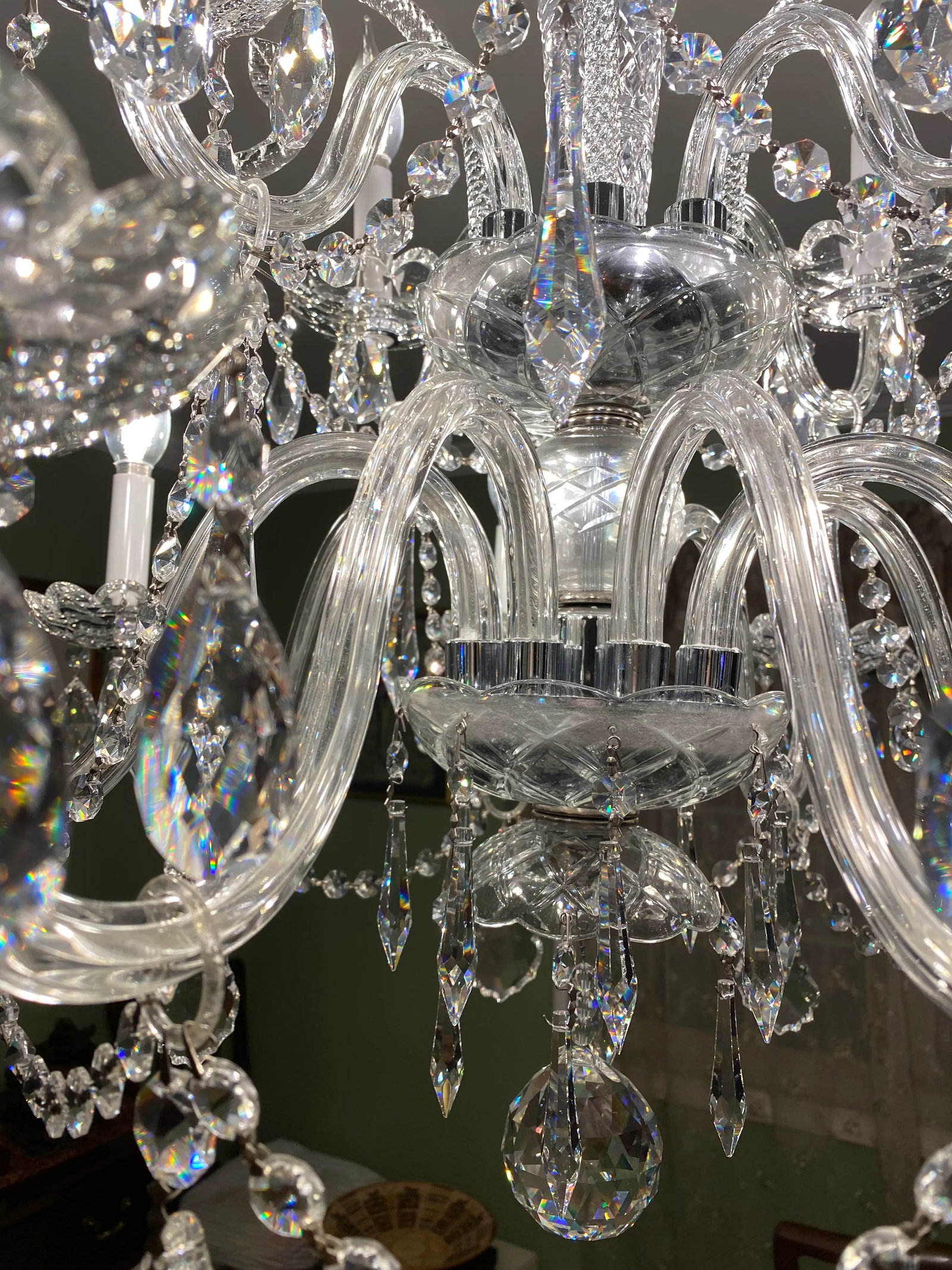 1990s Strass Crystal Chandelier - 10