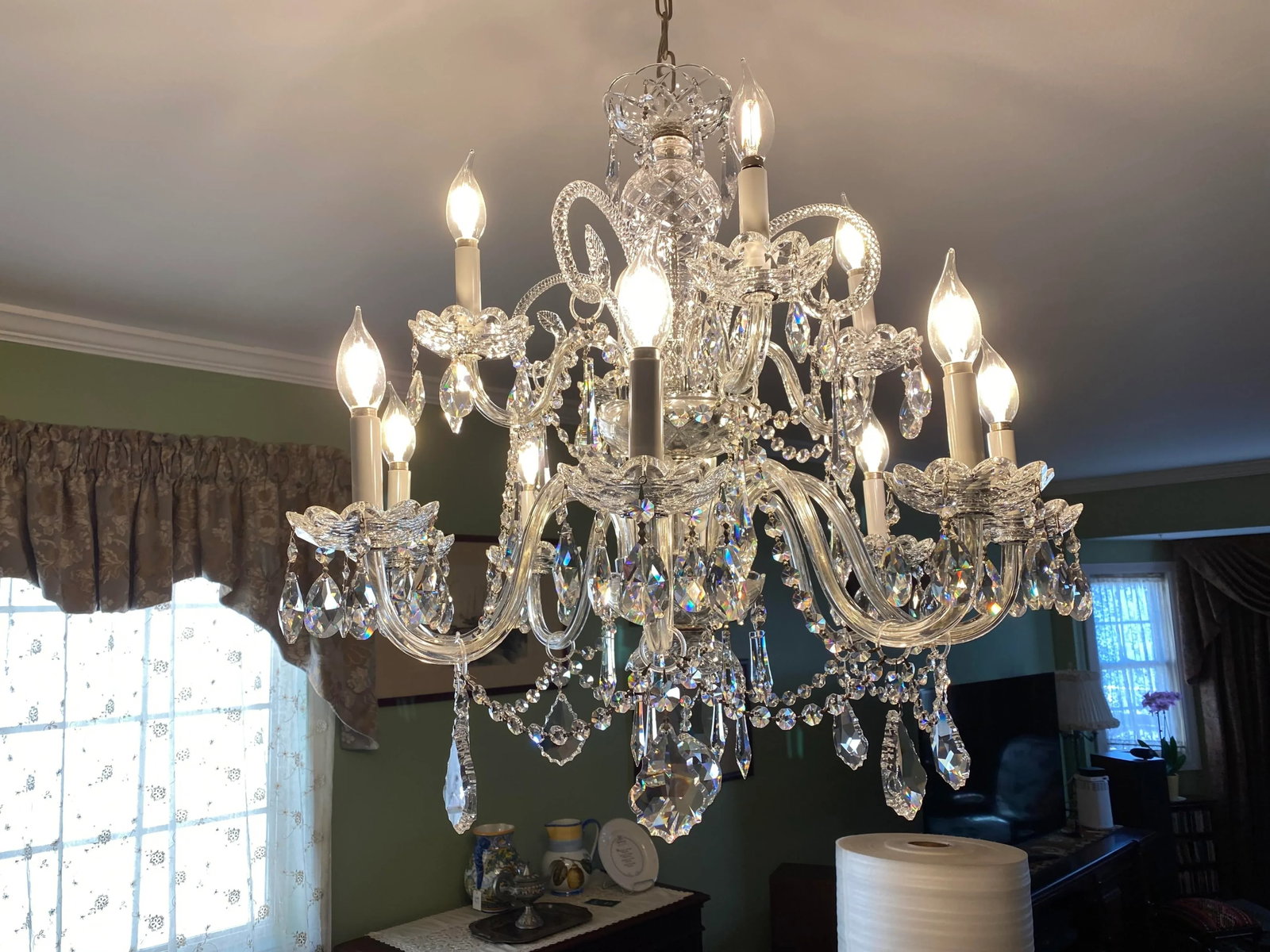 1990s Strass Crystal Chandelier - 2