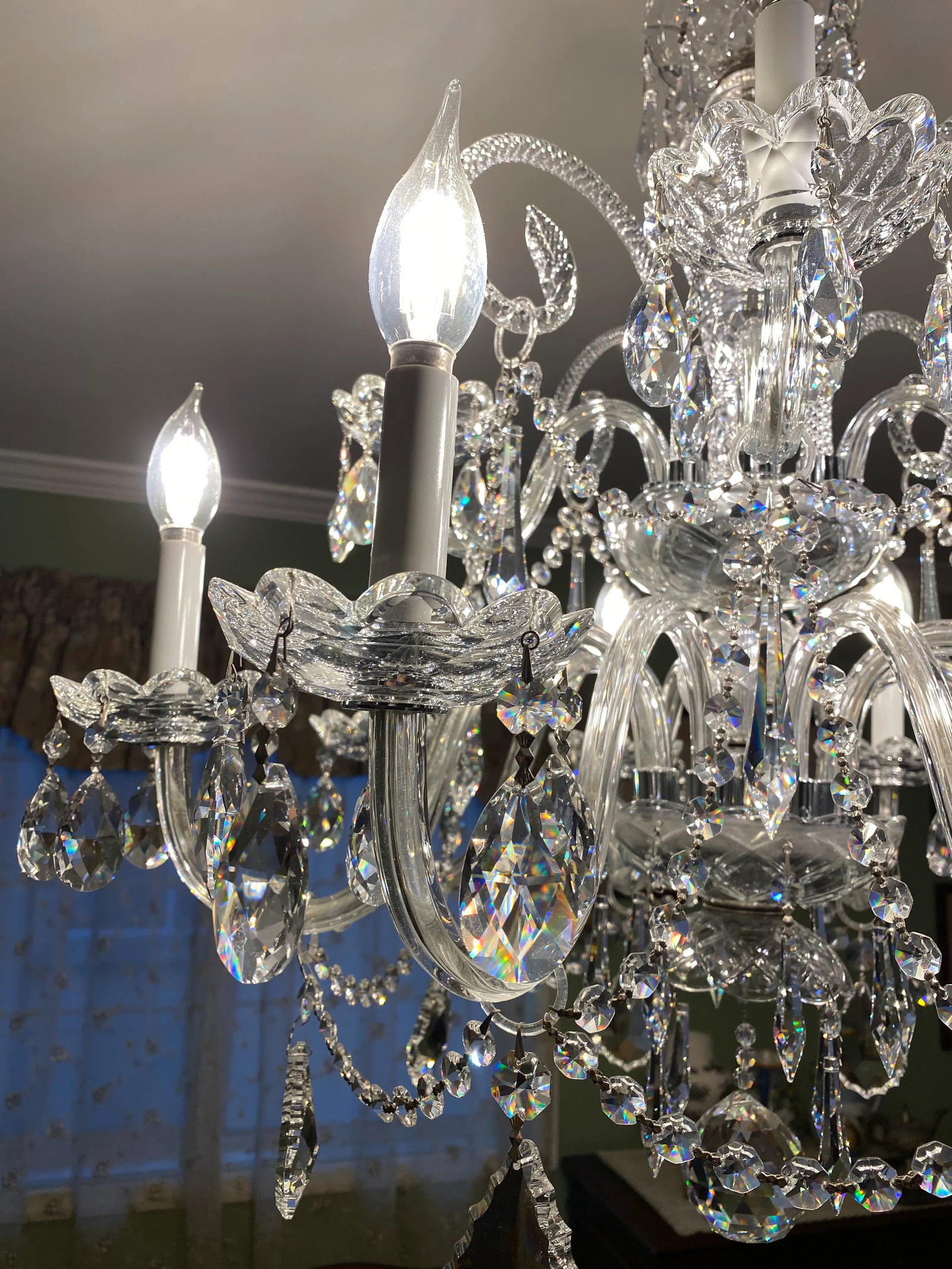1990s Strass Crystal Chandelier - 4