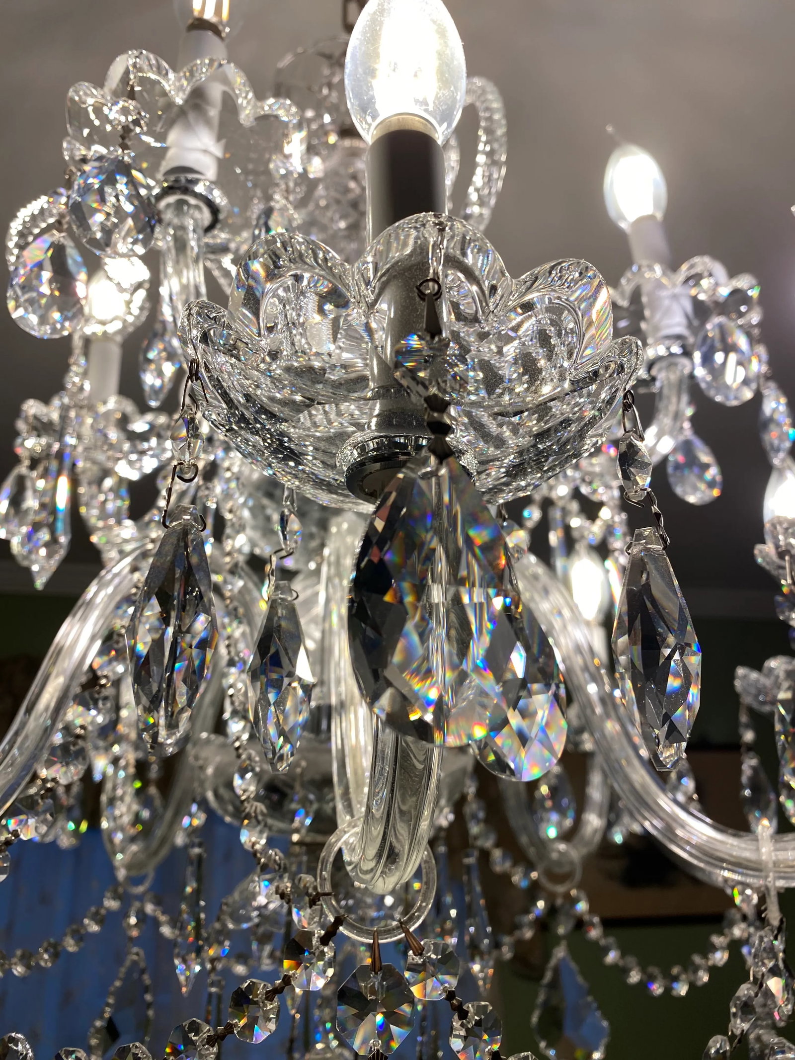 1990s Strass Crystal Chandelier - 5