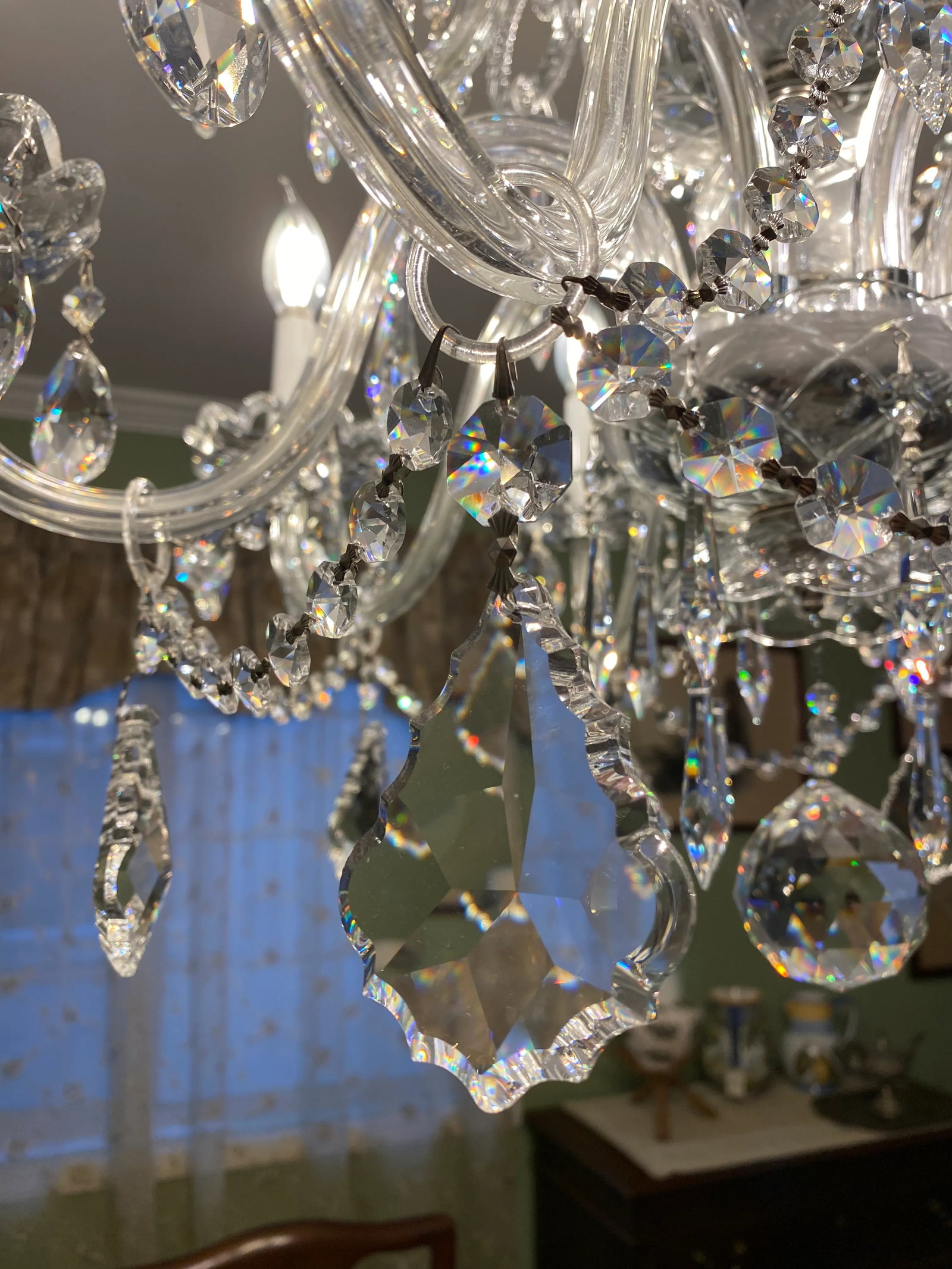 1990s Strass Crystal Chandelier - 7