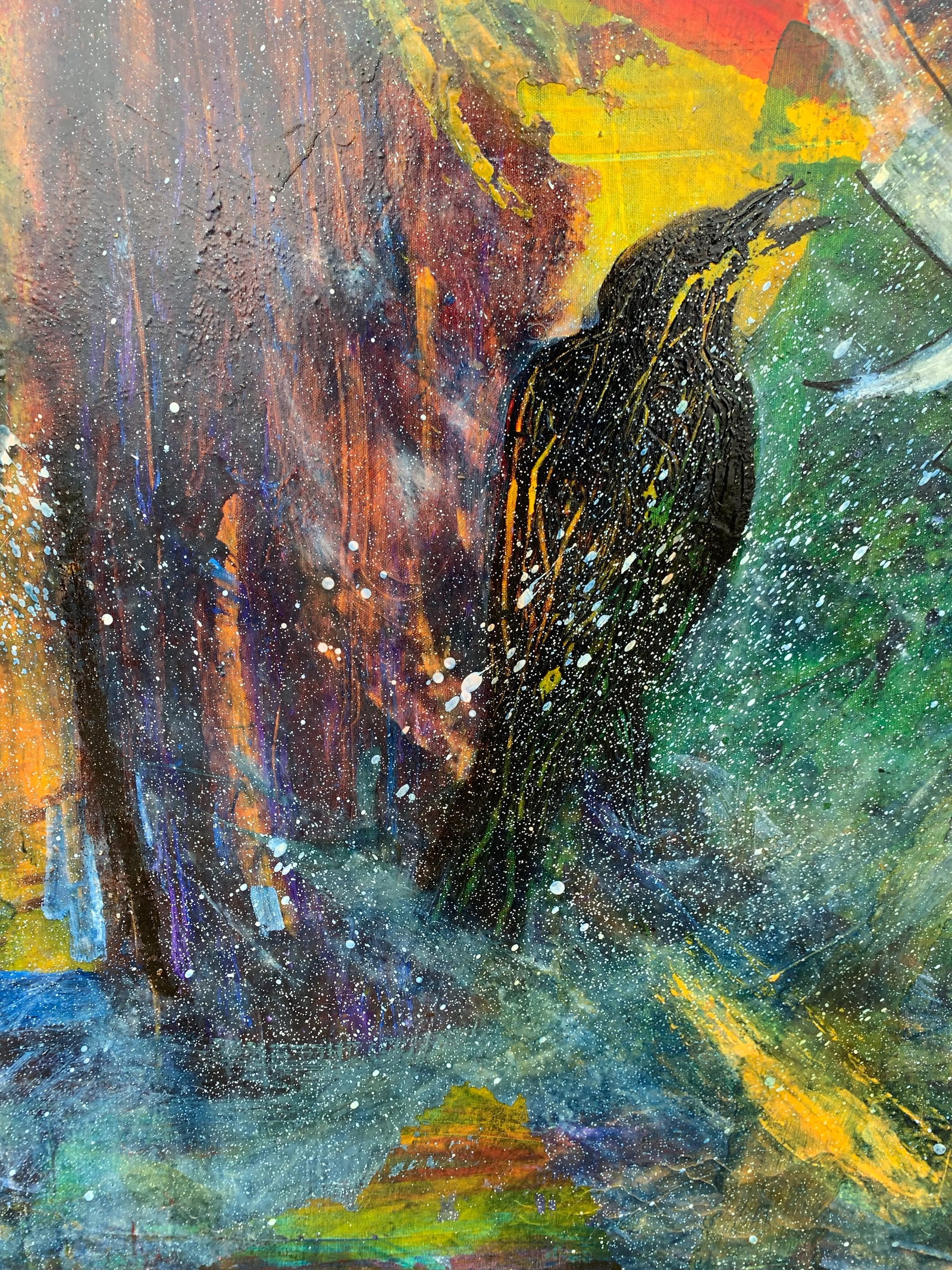 Large Scale Abstract Painting - 8