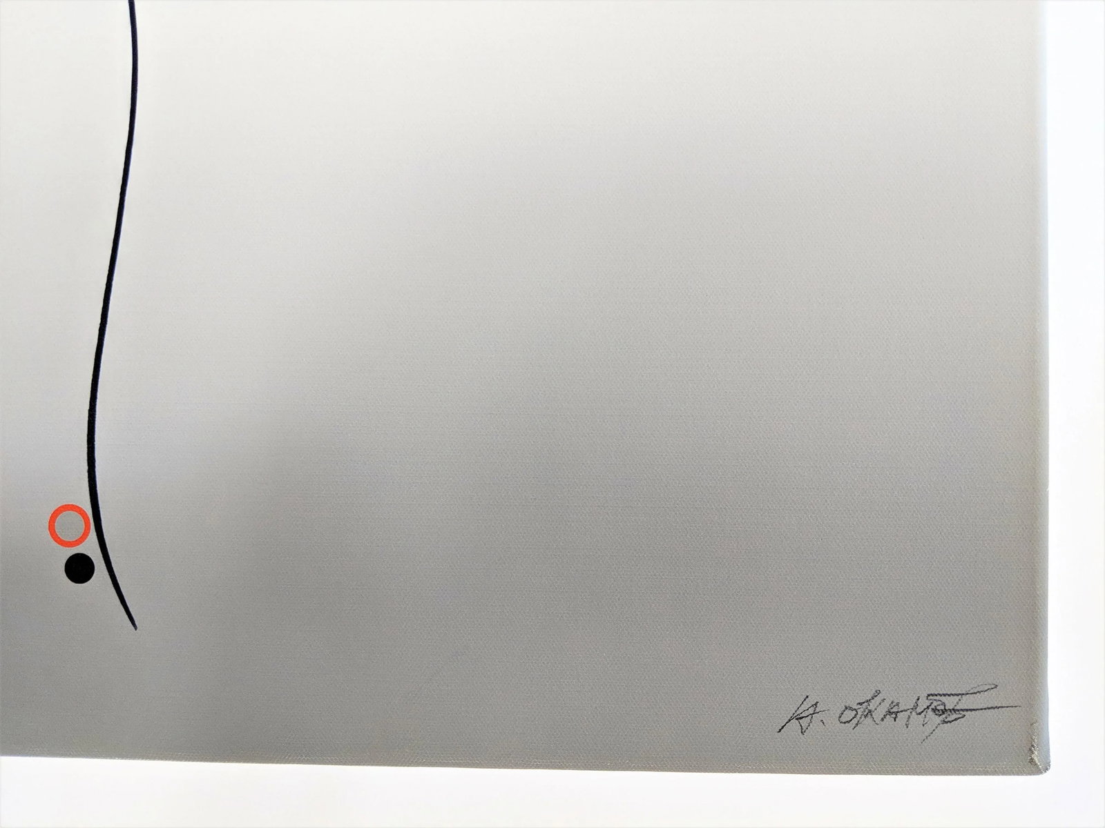 Atsuko Okamoto Abstract Serigraph A. P. Signed "Espana 4 Tranquility" - "Espana 4 Passion" - A Pair - 12