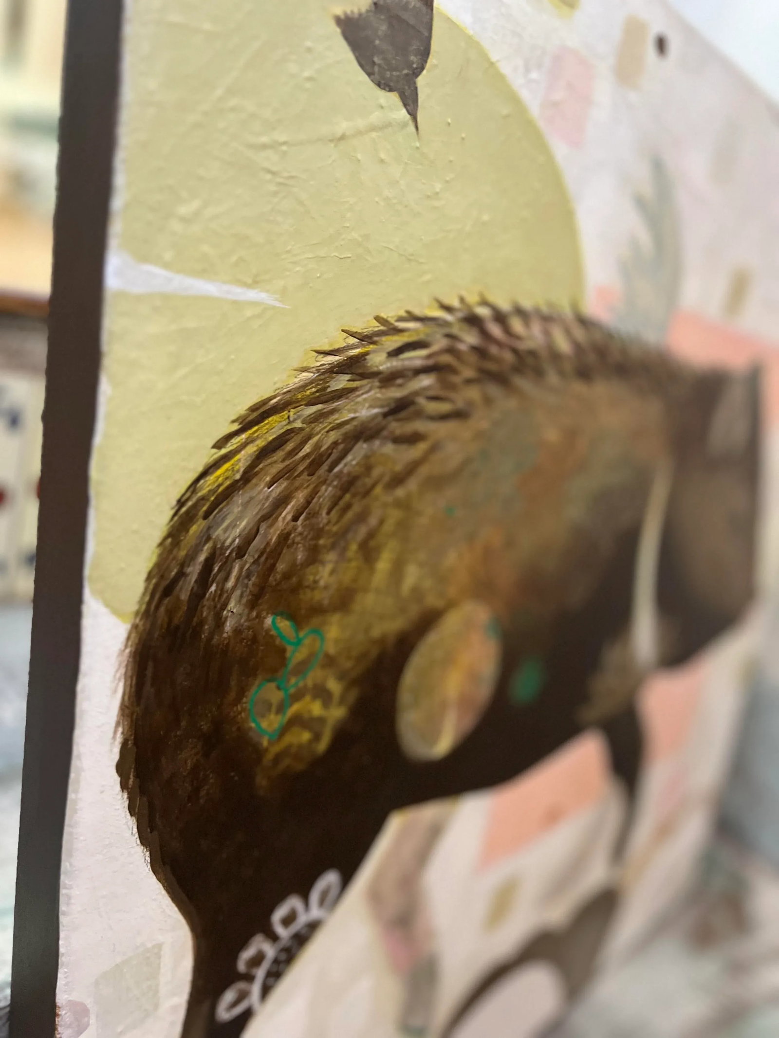 Javelina Angel 1 an Original Painting - 5