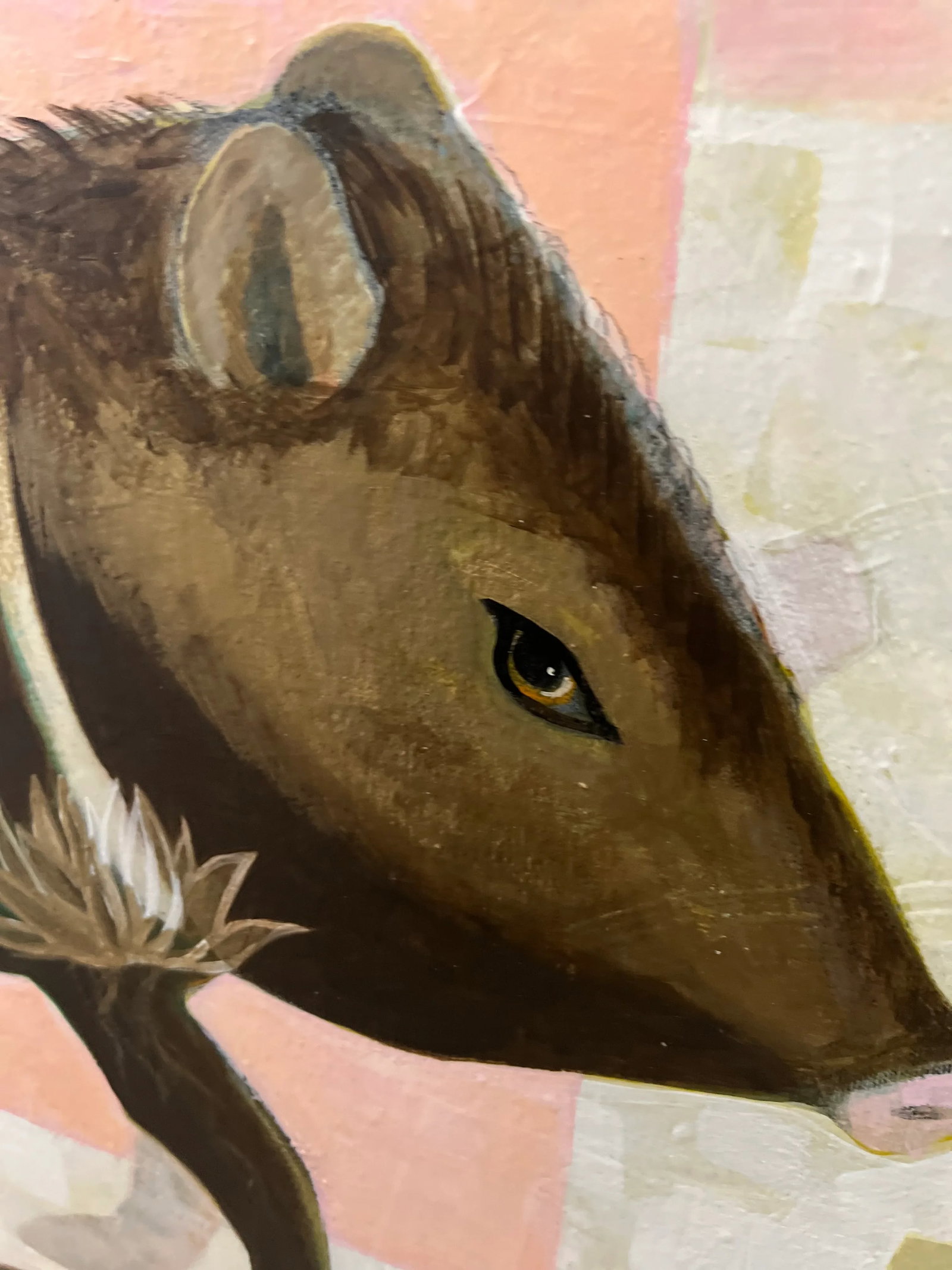 Javelina Angel 1 an Original Painting - 7