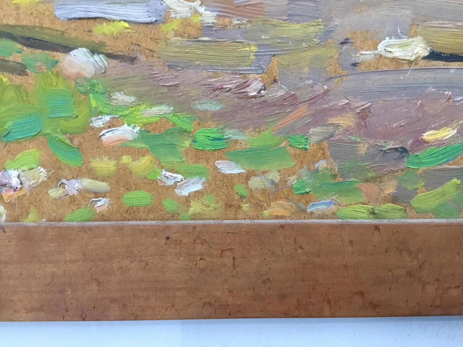 1998 "Moscow, Village Sokol" Oil Painting on Board by Piotr Ivanovich Kostinski - 10