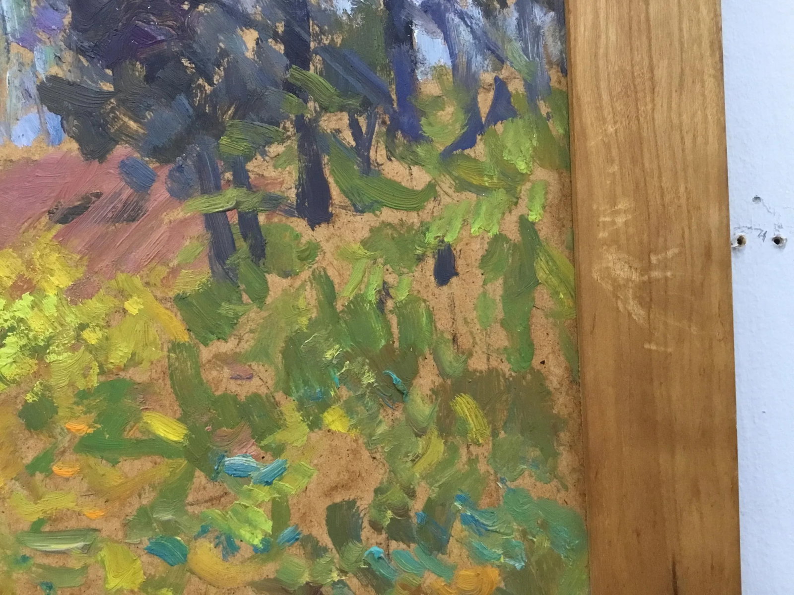 1998 "Moscow, Village Sokol" Oil Painting on Board by Piotr Ivanovich Kostinski - 8