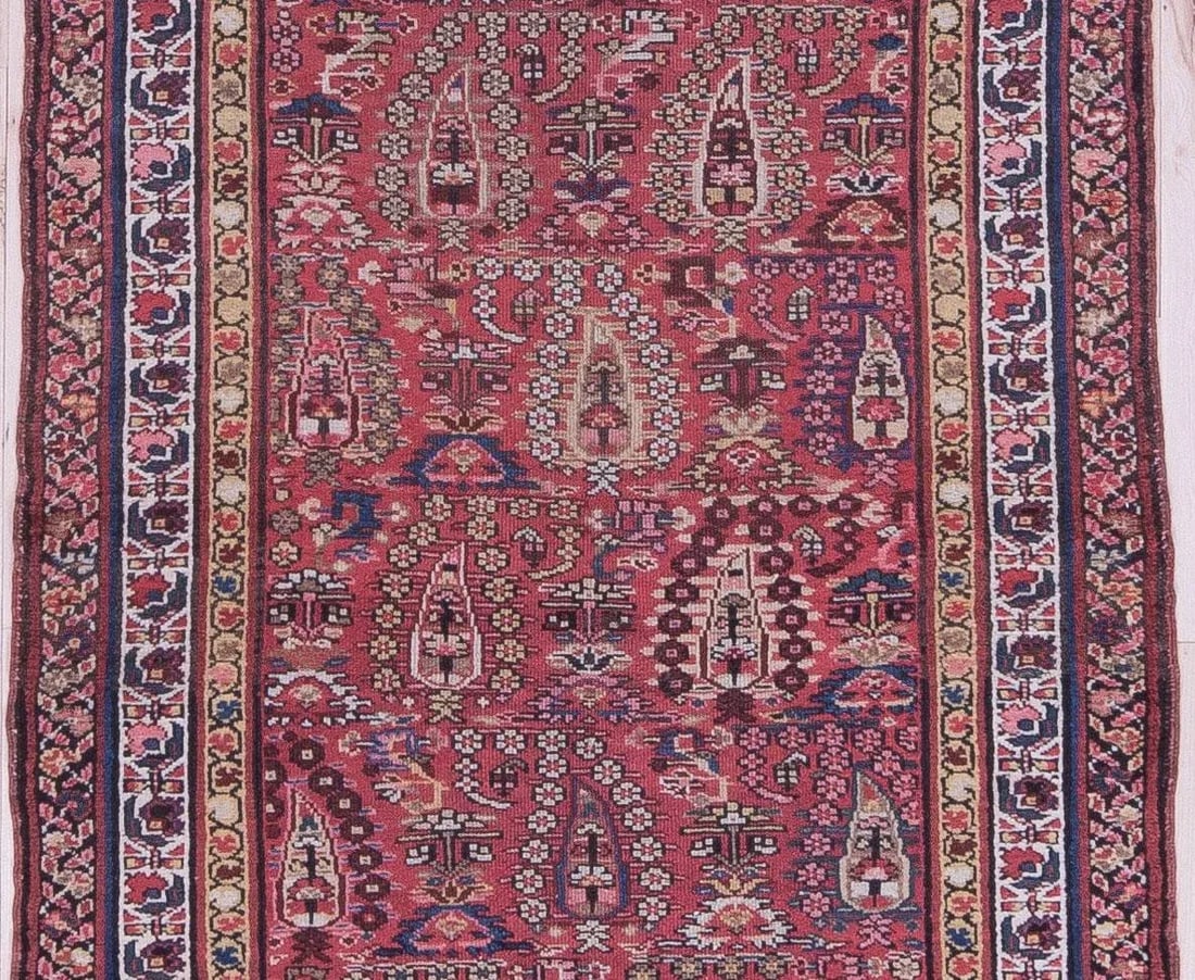 Early 20th Century Antique Northwest Persian Runner Rug - 3'1'' * 12'8'' - 3