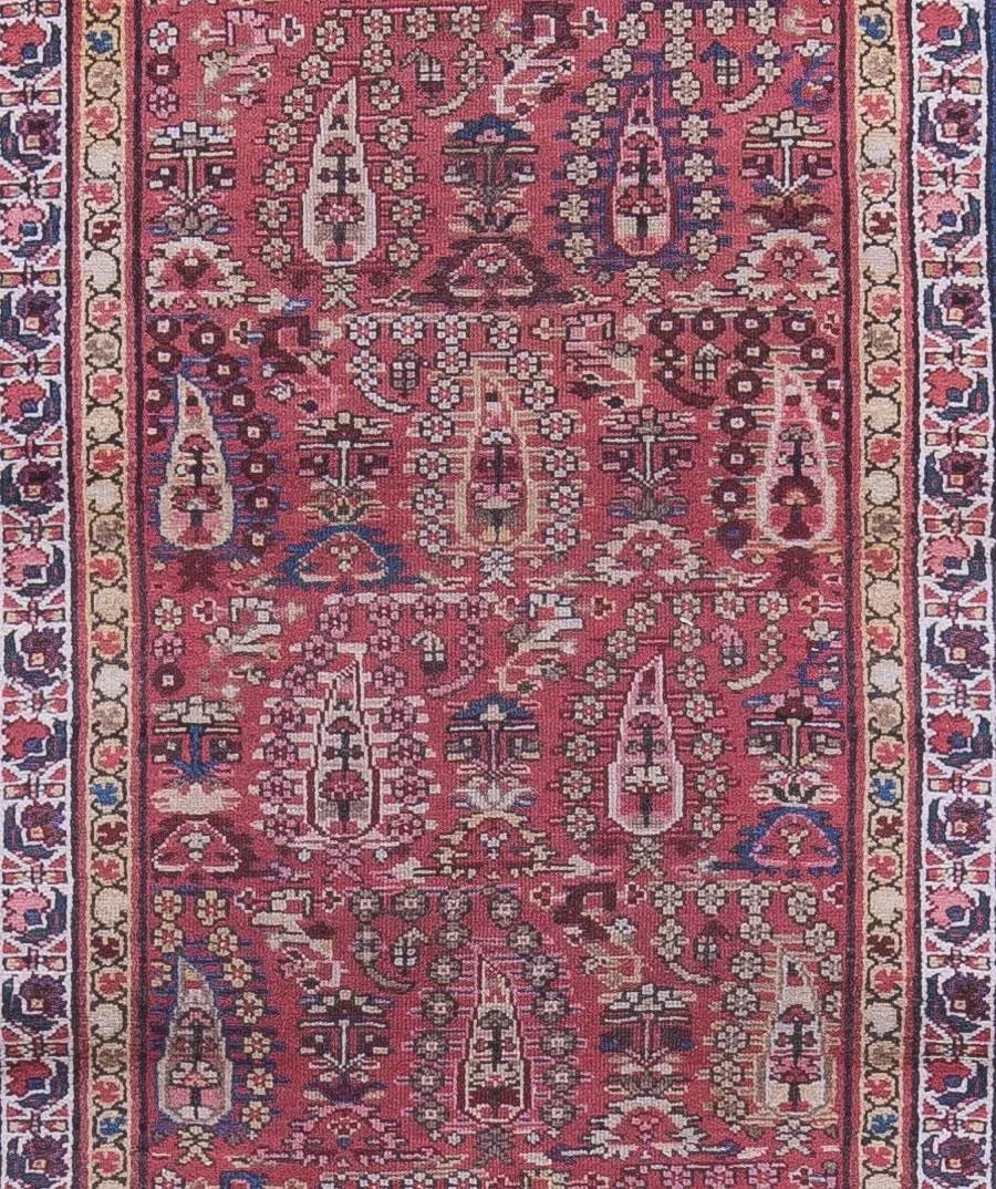 Early 20th Century Antique Northwest Persian Runner Rug - 3'1'' * 12'8'' - 5