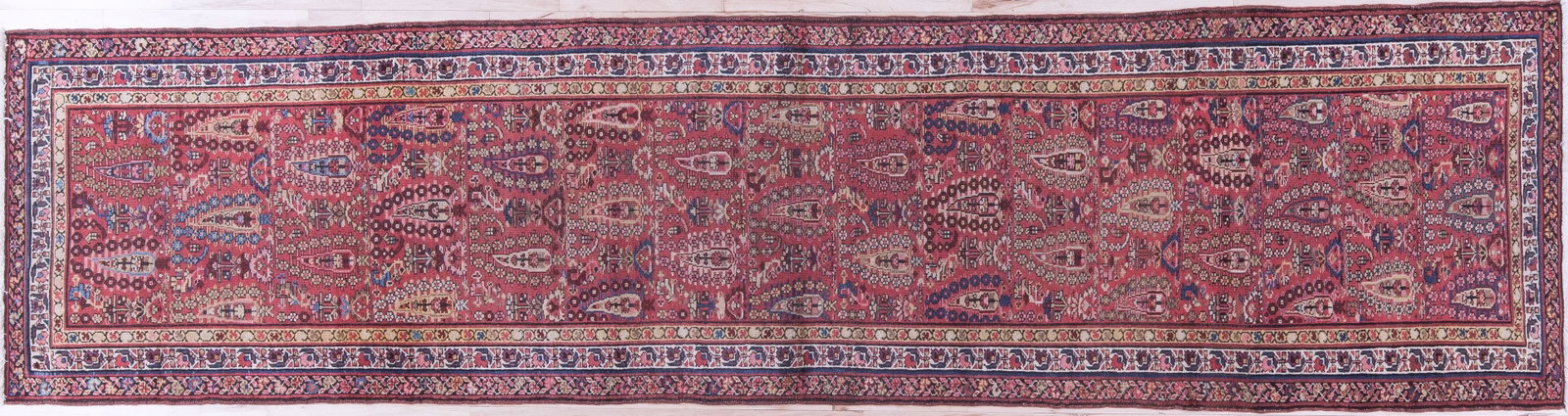 Early 20th Century Antique Northwest Persian Runner Rug - 3'1'' * 12'8'' - 7