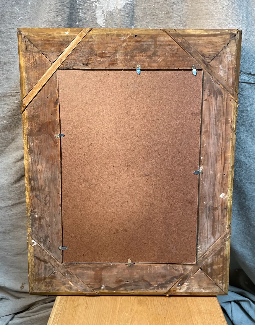 18th Century French Frame With Modern Contemporary Art - 5