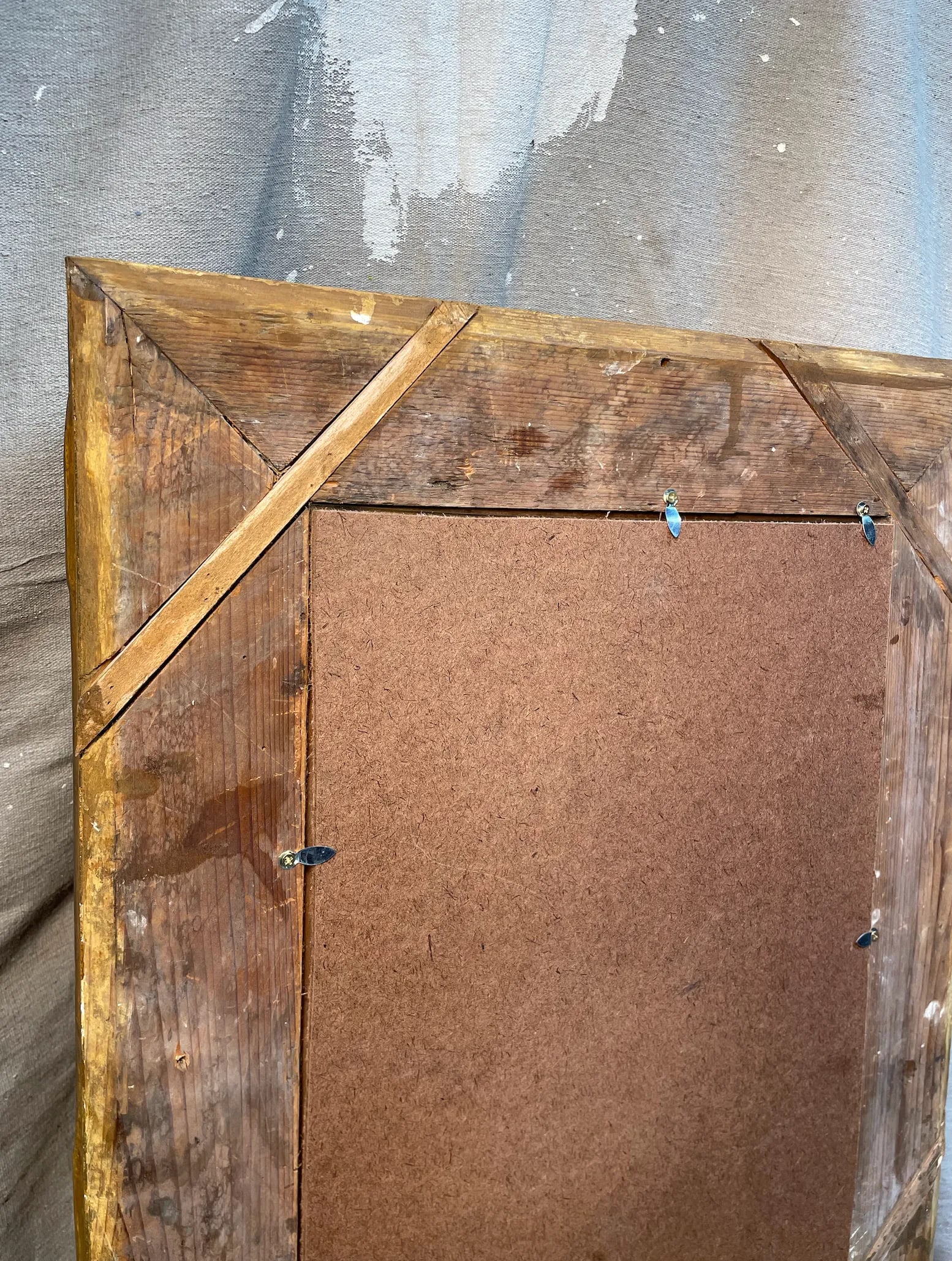 18th Century French Frame With Modern Contemporary Art - 6