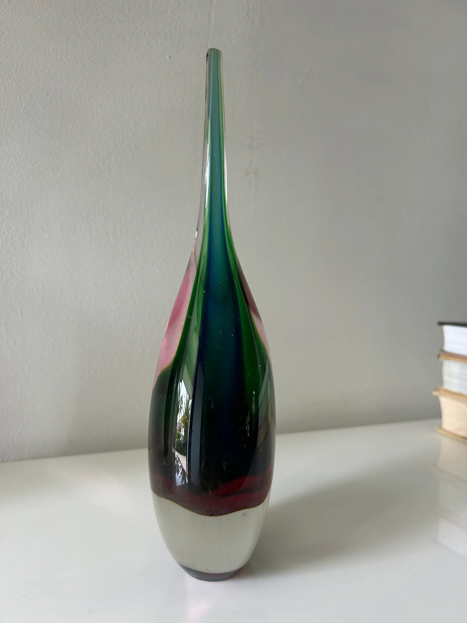 Sommerso Teardrop by Flavio Poli for Seguso Vetri D'Arte, 1960's - 4
