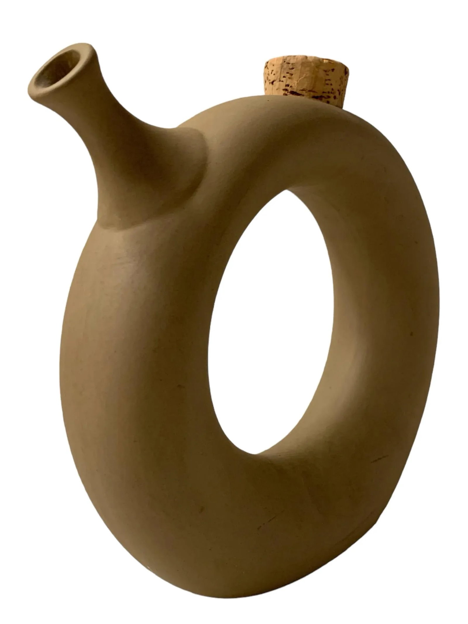 Mid Century Ceramic Wine Decanter by Hartstone Pottery - 4