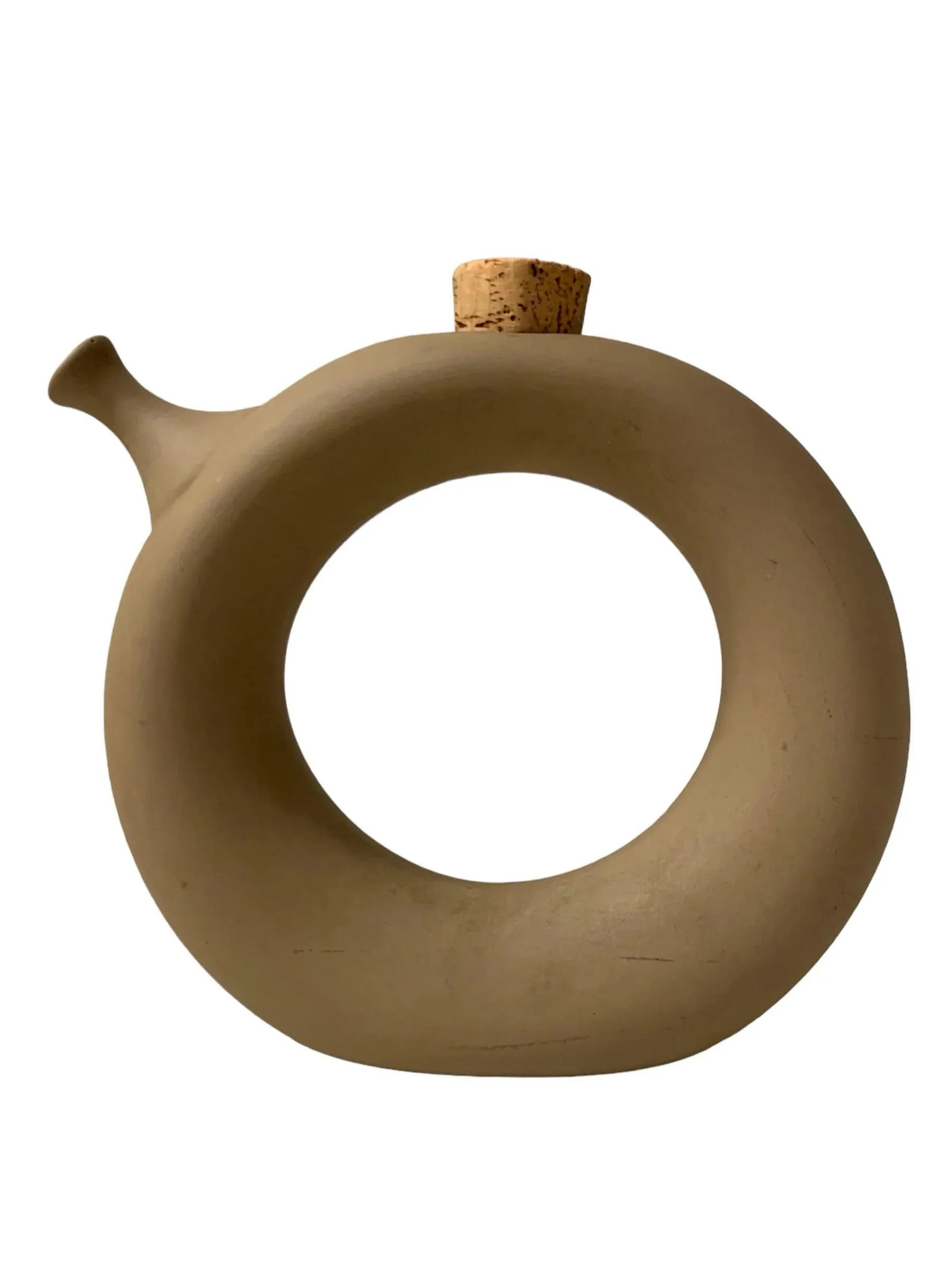 Mid Century Ceramic Wine Decanter by Hartstone Pottery - 5
