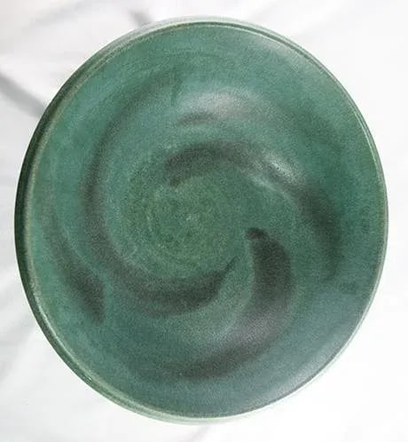 Green Earthenware Mixing Bowls- Set of 4 - 10