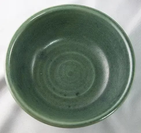 Green Earthenware Mixing Bowls- Set of 4 - 4