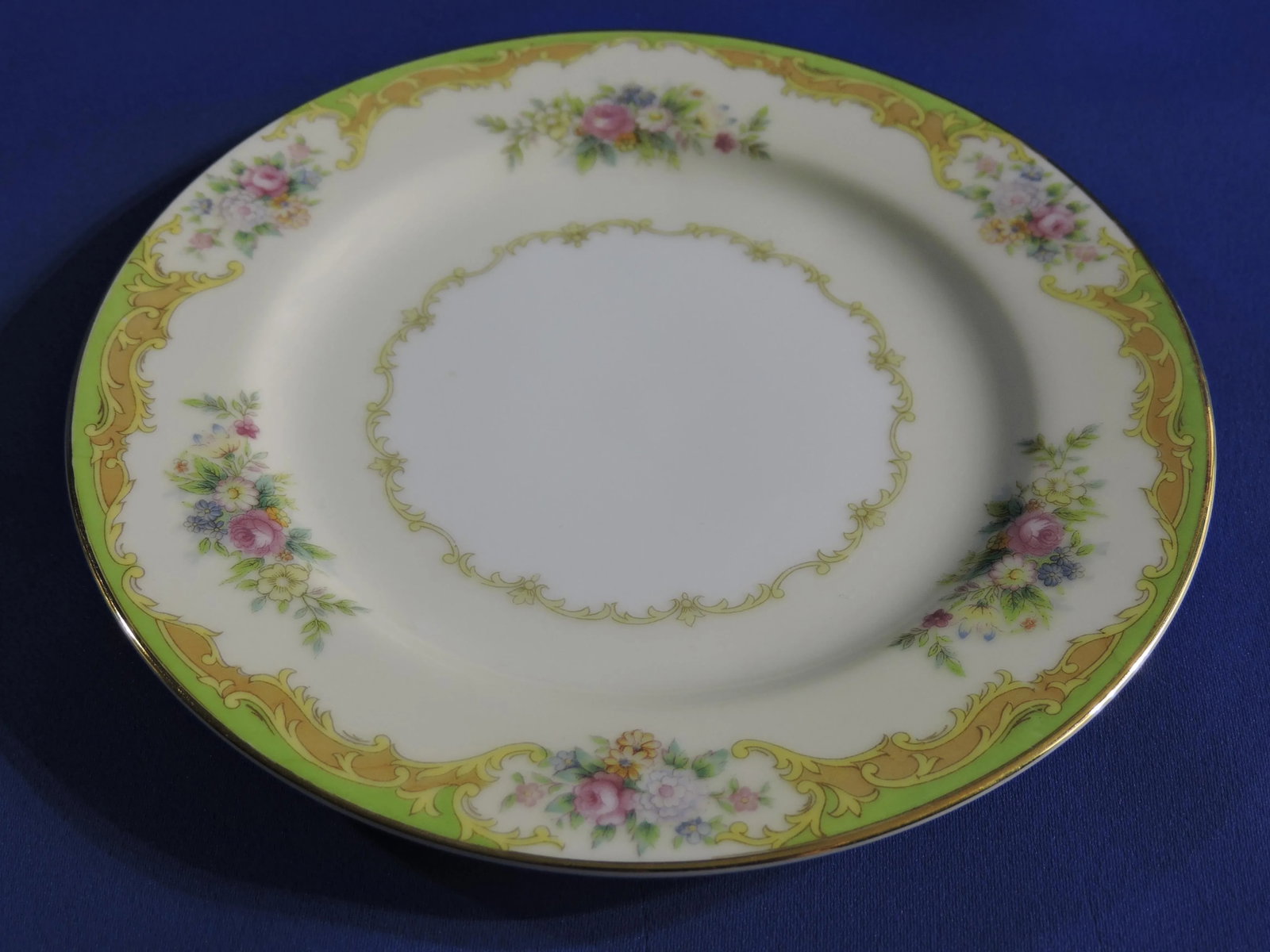 Early 20th Century Noritake Morimura Bro's Japanese Porcelain Echinacea & Rose Double Handled Cream - 10