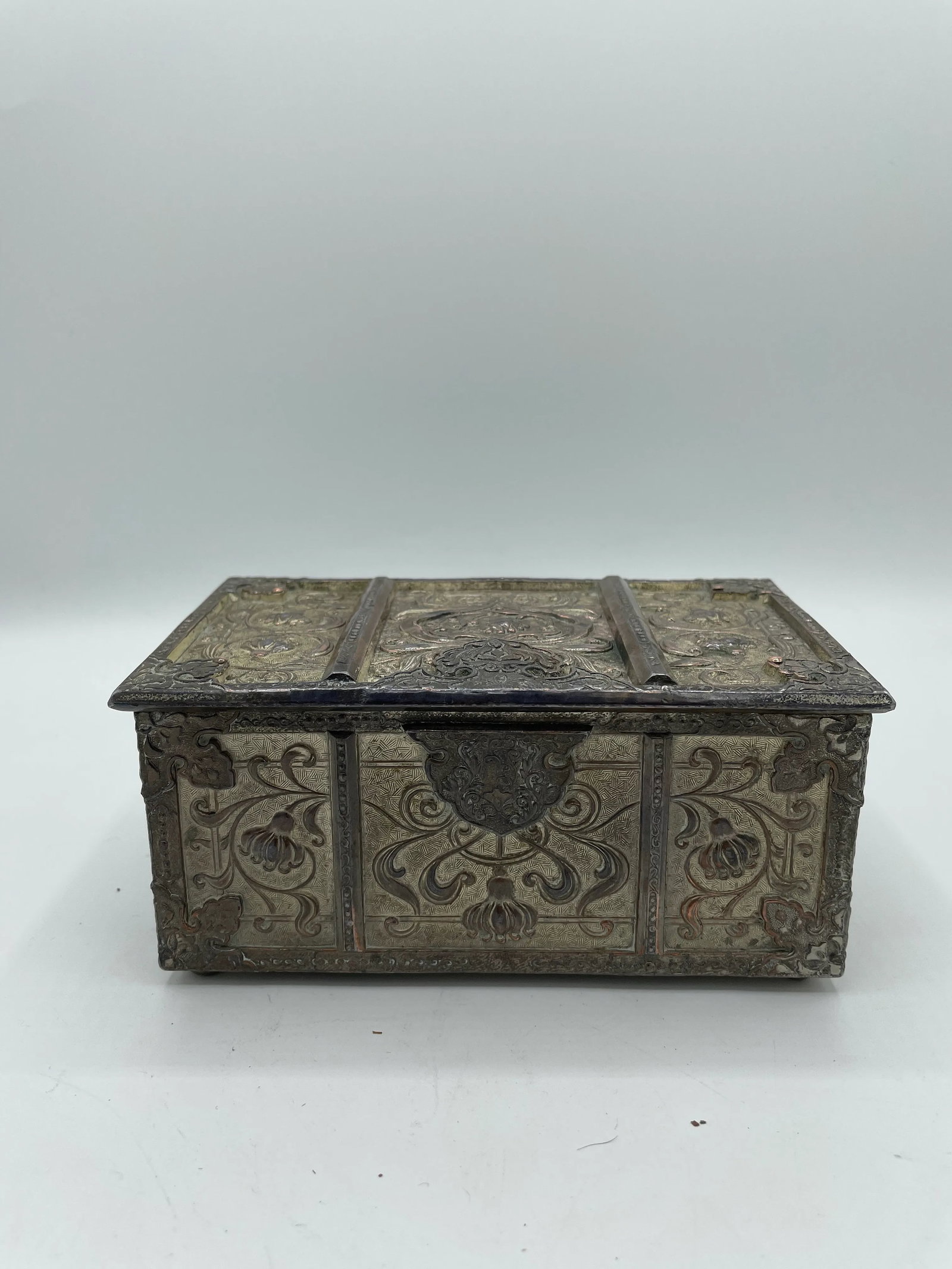 Late 19th Century Art Nouveau Japanese Teak Lined Tea Caddy - 11