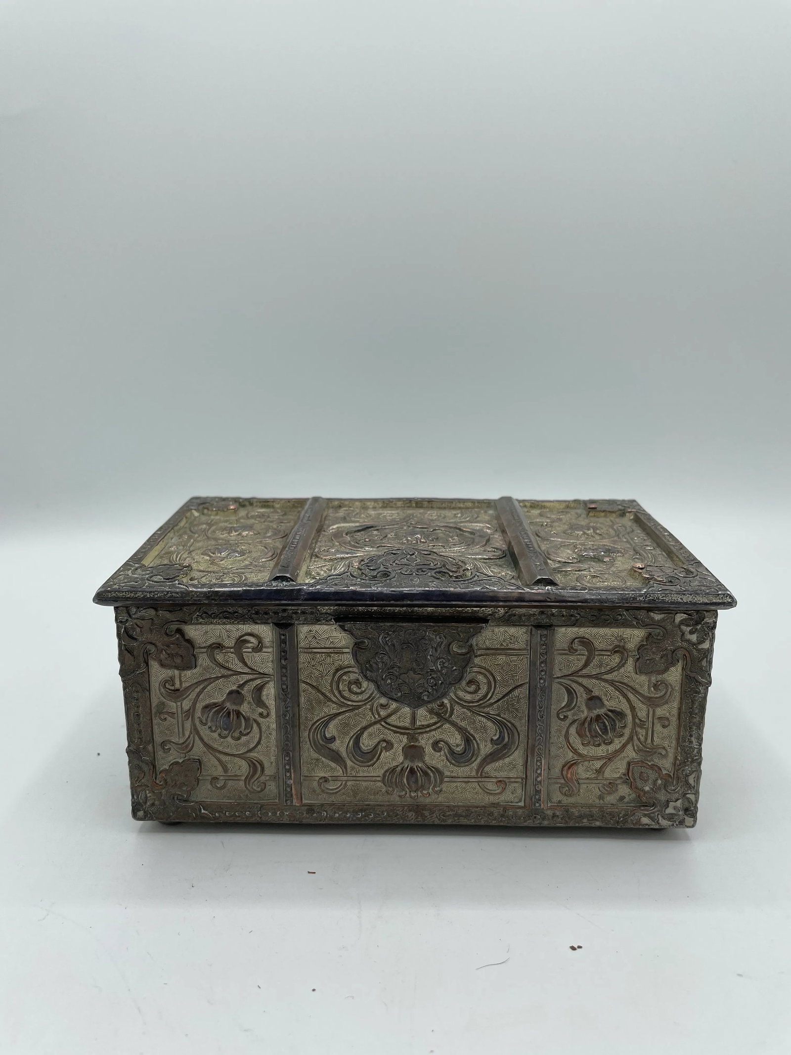 Late 19th Century Art Nouveau Japanese Teak Lined Tea Caddy - 12