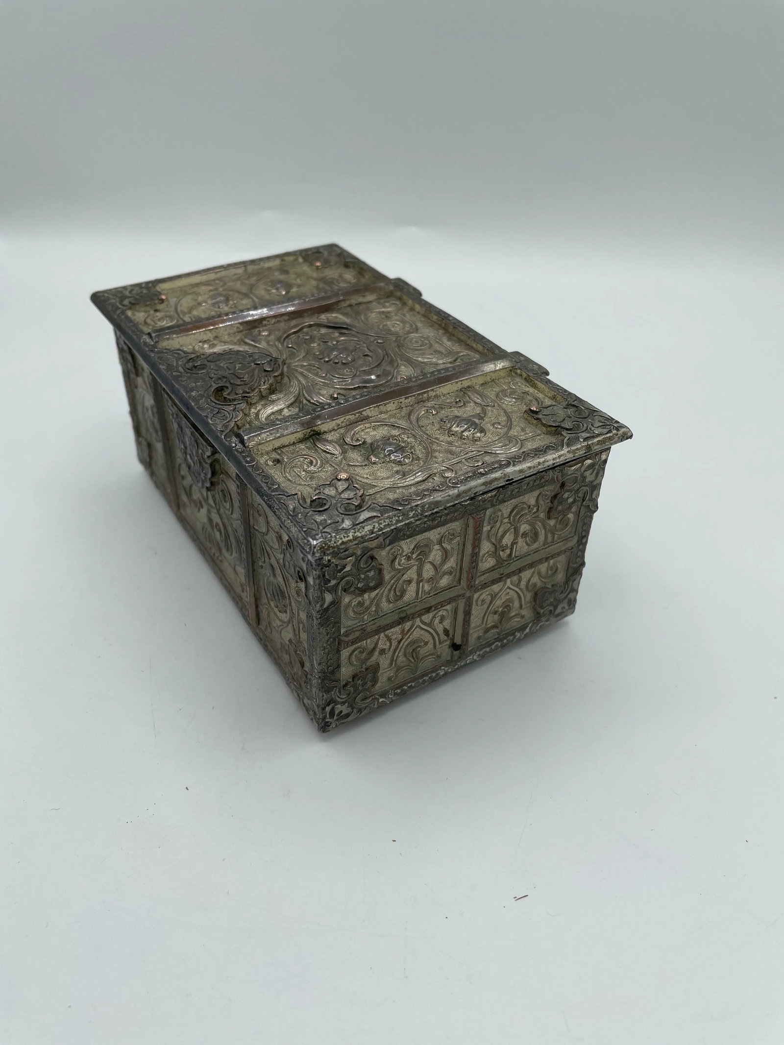 Late 19th Century Art Nouveau Japanese Teak Lined Tea Caddy - 5