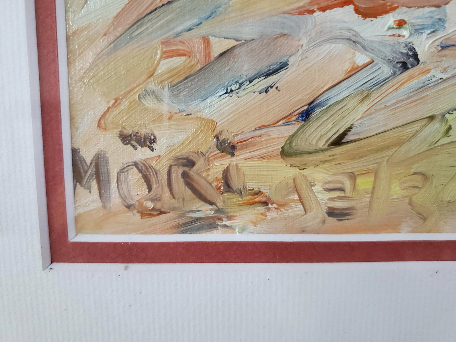 Mori Pierre Oil Painting of Tree, Signed - 2