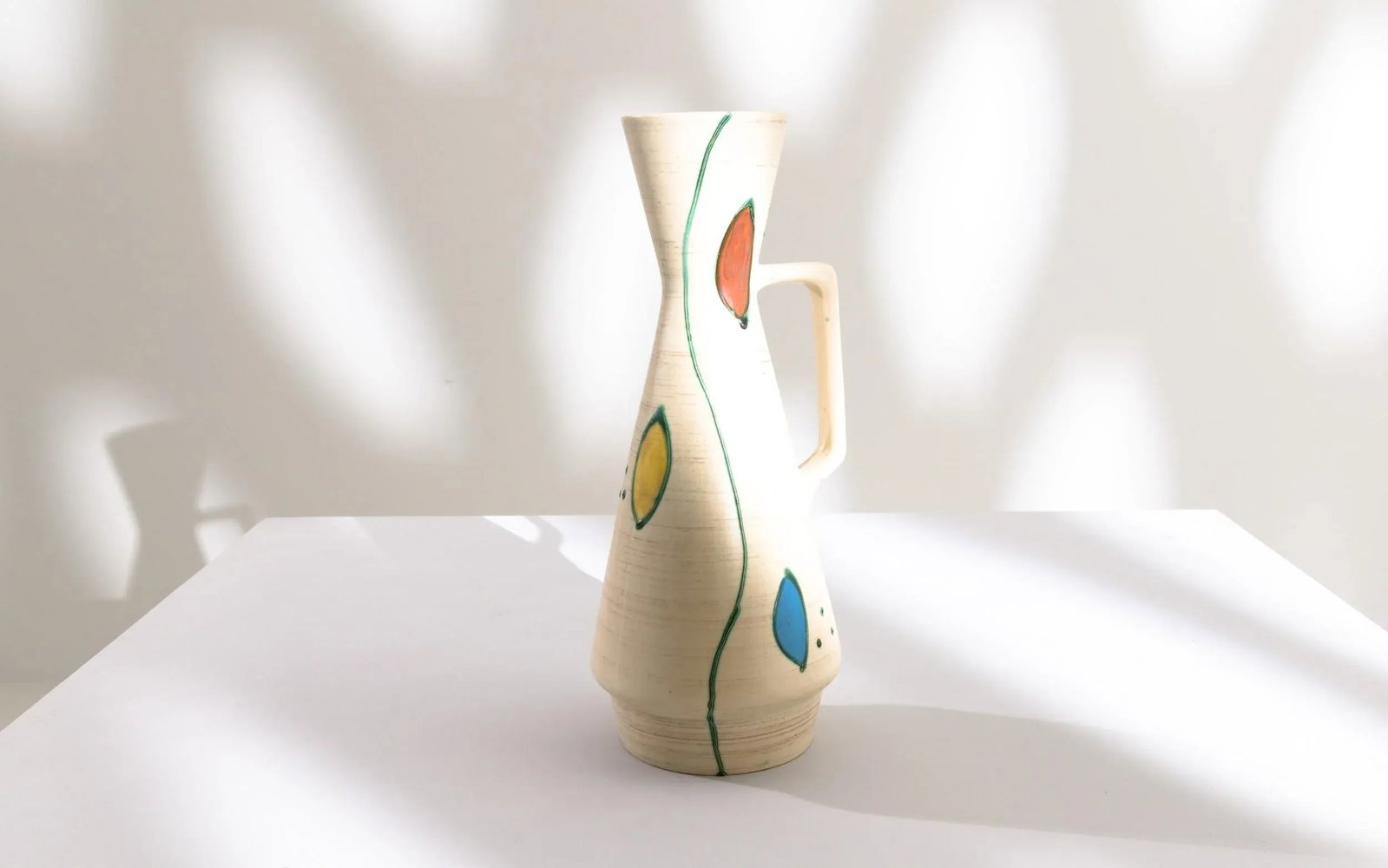 1960s Mid-Century Modern W. Germany Ceramic Vase - 8