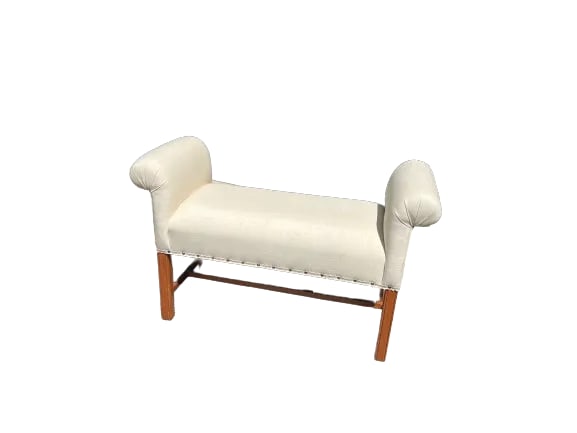 Bench Rolled Arm Upholstered by Ethan Allen - 2
