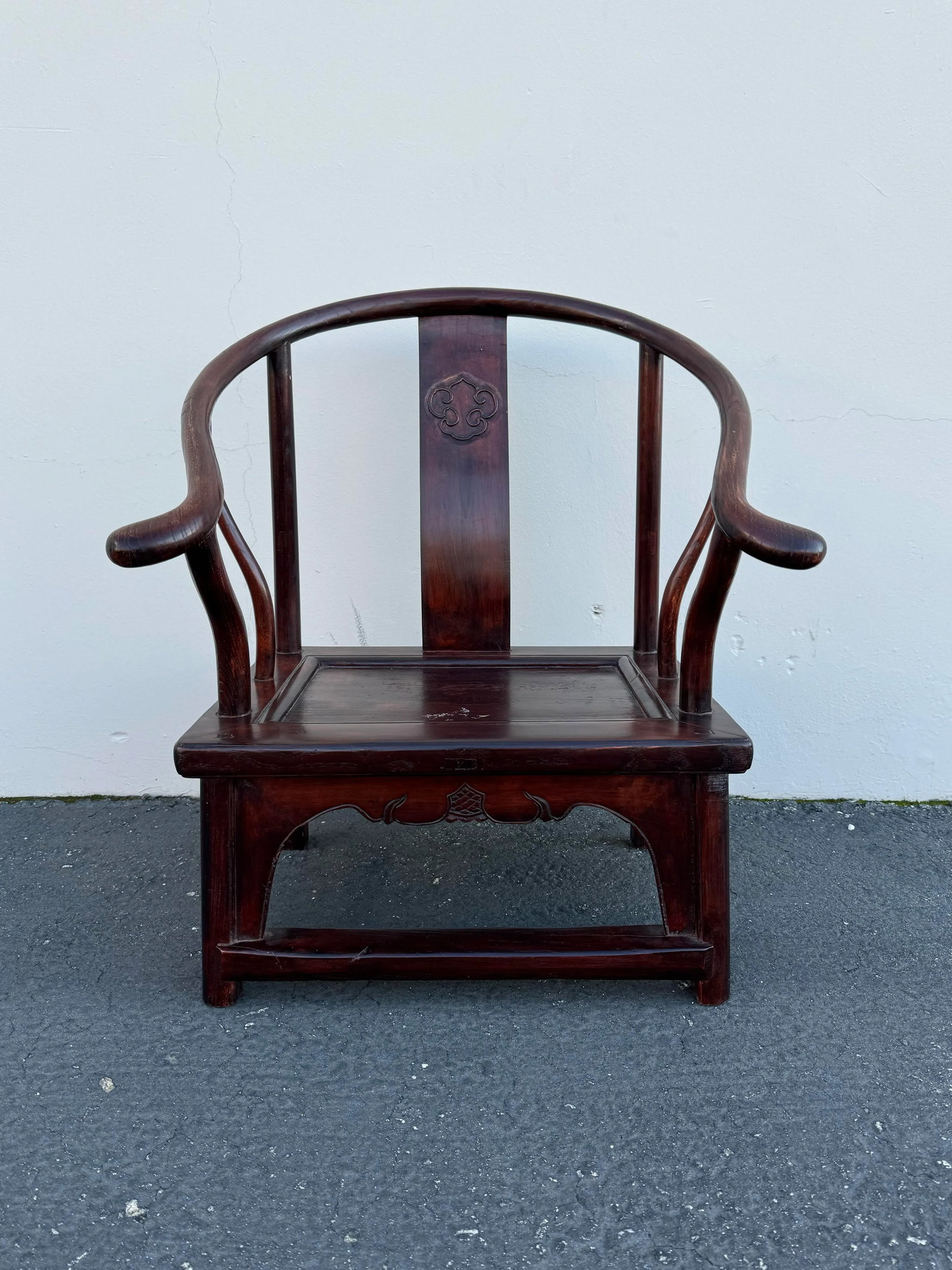 Late 19th Century Antique Chinese Ming Dynasty Style Armchair - 2