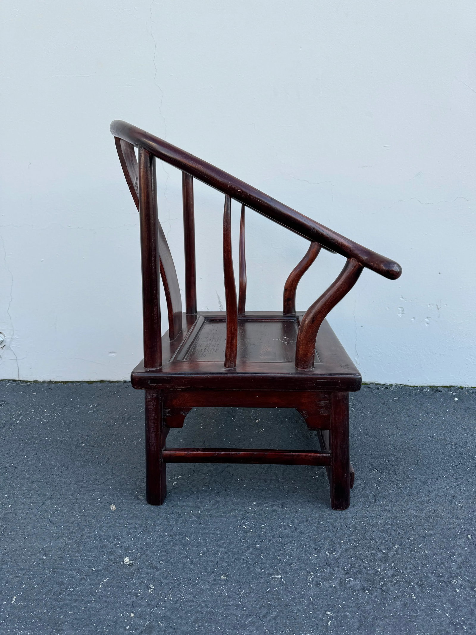 Late 19th Century Antique Chinese Ming Dynasty Style Armchair - 3