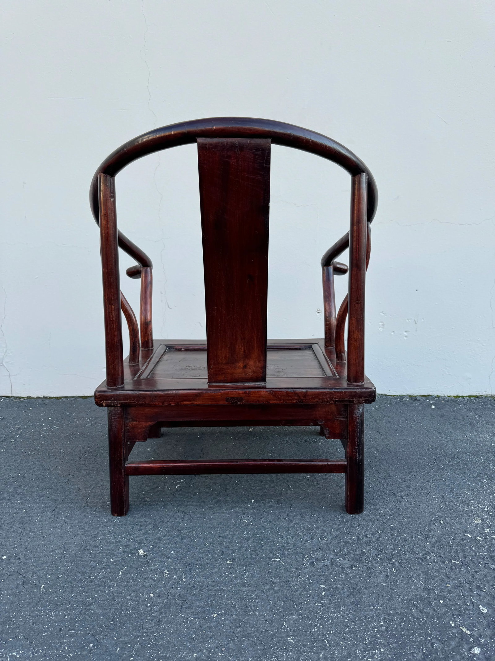 Late 19th Century Antique Chinese Ming Dynasty Style Armchair - 4