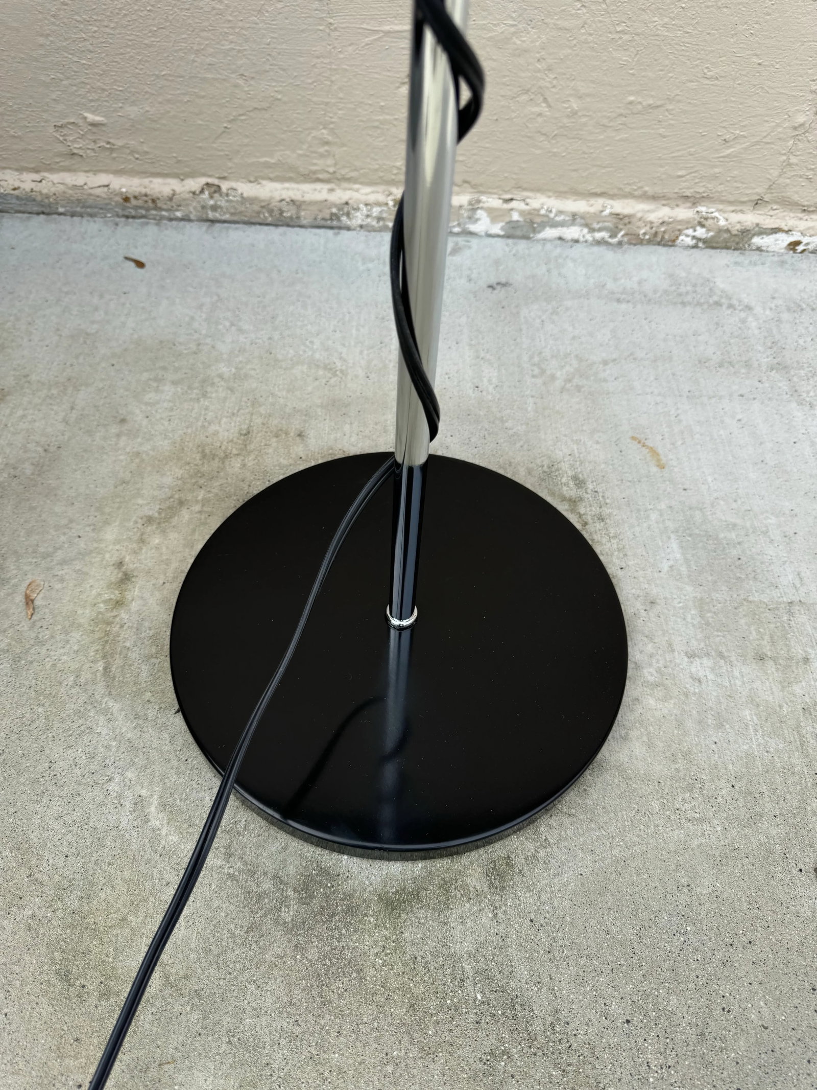 1990's Thomas O'Brien Vintage Modern Black and Chrome Task Lamp - 4