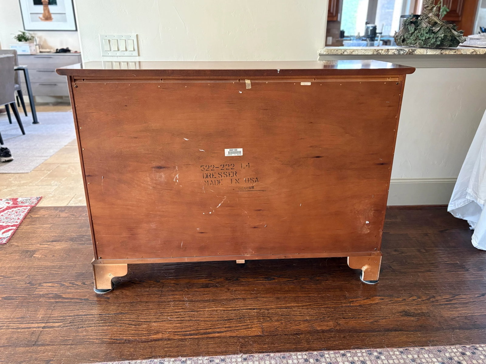 1990s Lexington Solid Cherry Shaker Style Large 11 Drawer Dresser - 3