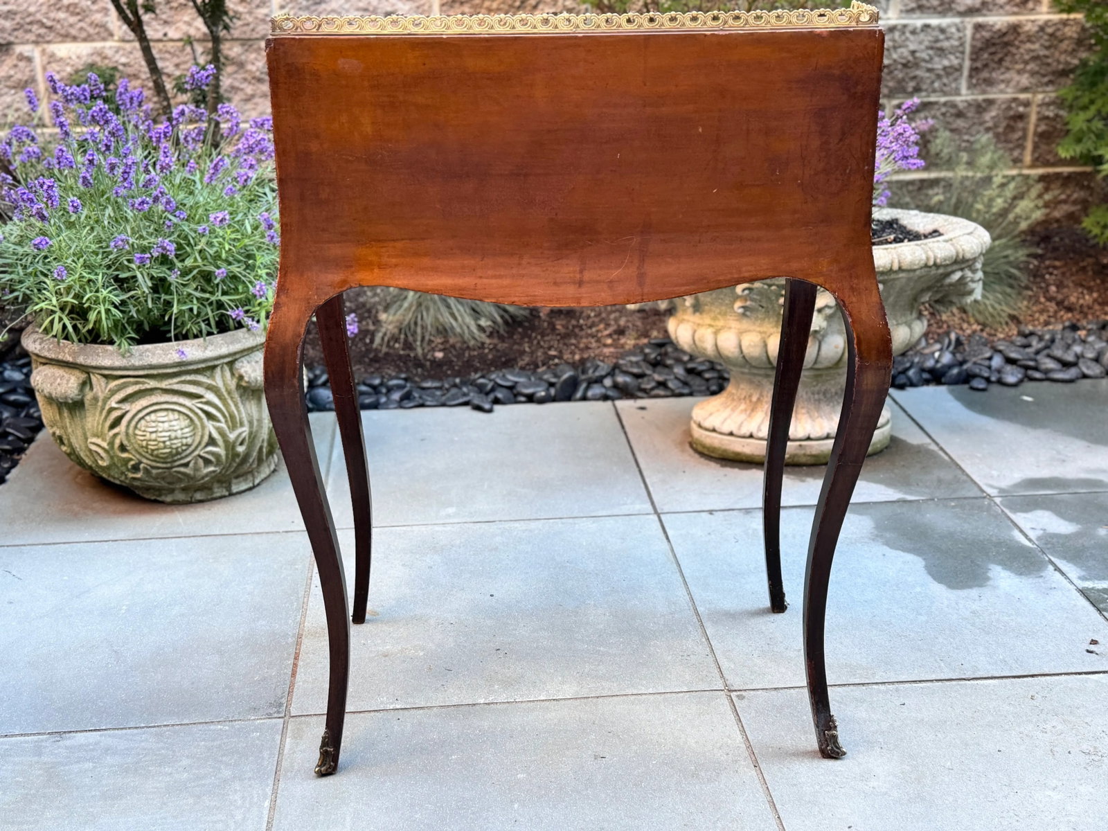 Louis XV Style Slant Front Painted Desk - 7