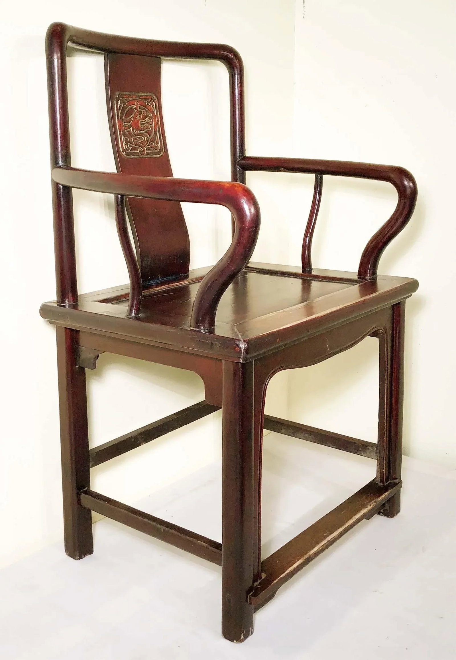Antique Chinese Ming Arm Chairs- a Pair, 1800-1849 - 12