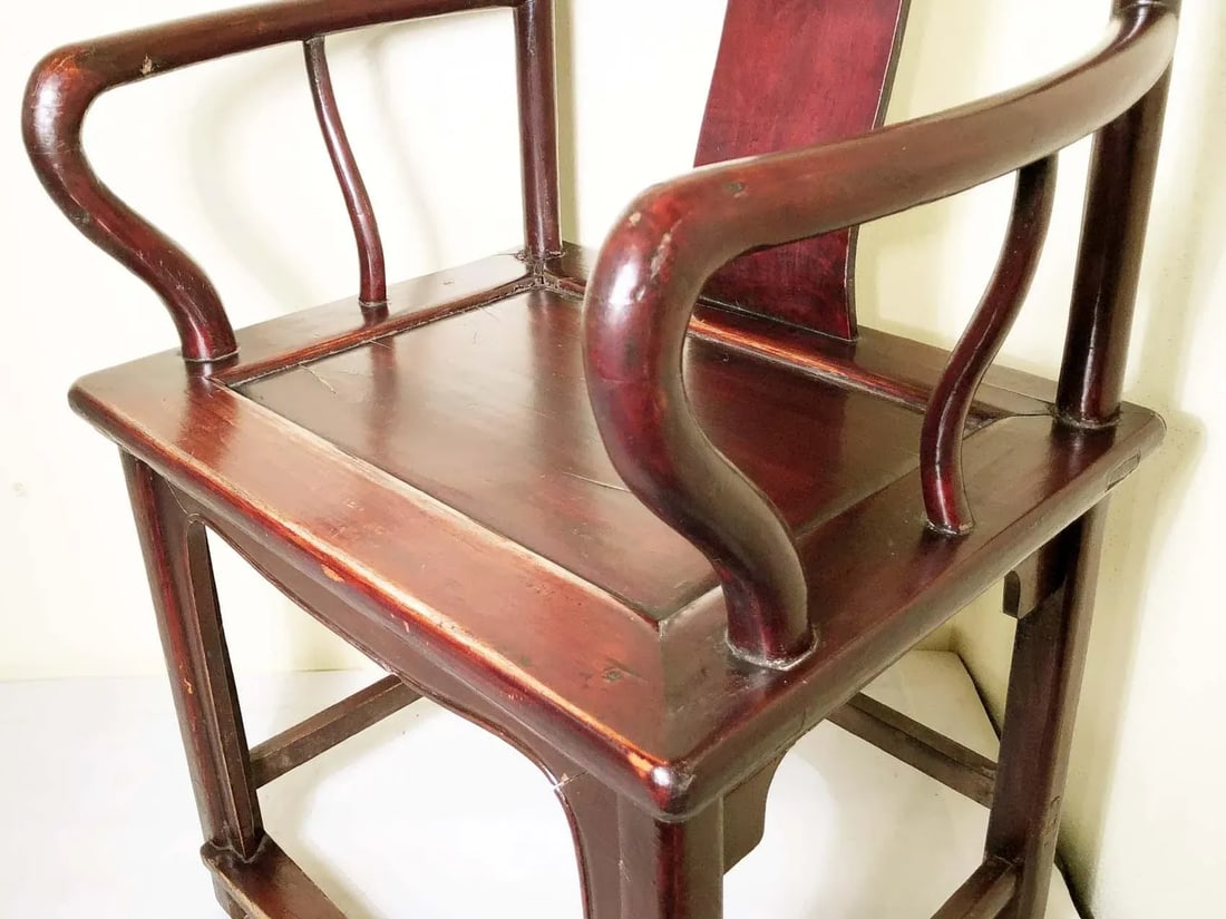 Antique Chinese Ming Arm Chairs- a Pair, 1800-1849 - 2