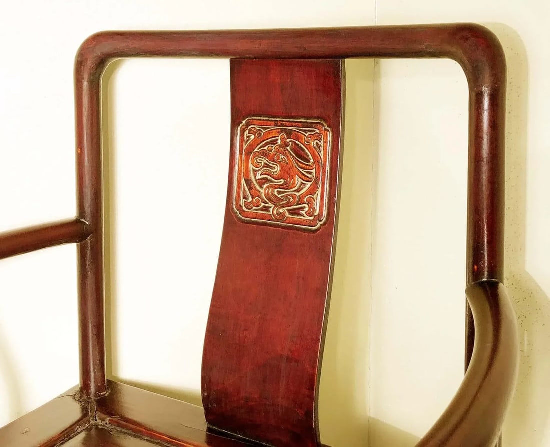 Antique Chinese Ming Arm Chairs- a Pair, 1800-1849 - 3