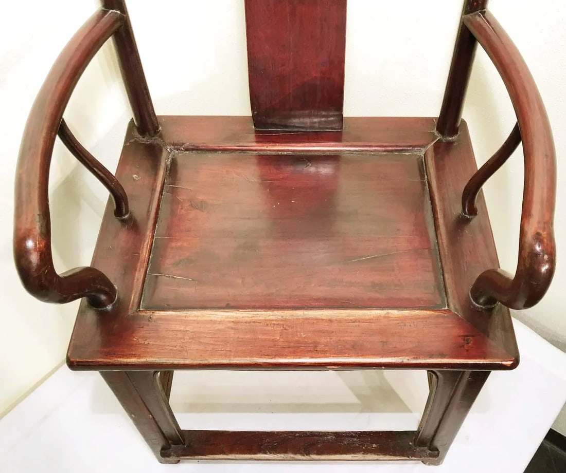 Antique Chinese Ming Arm Chairs- a Pair, 1800-1849 - 7
